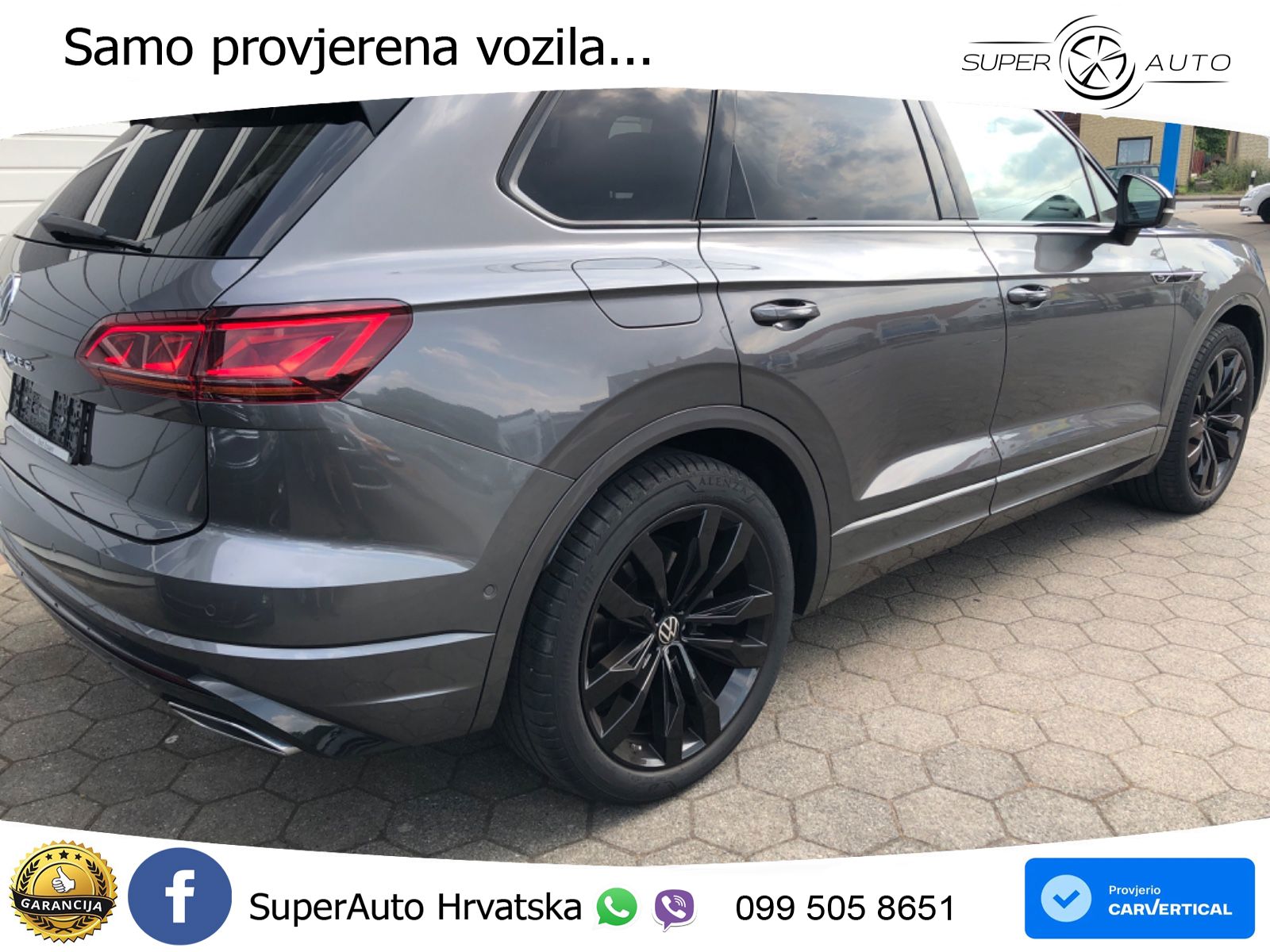 Volkswagen Touareg 3.0 V6 TDI (286 KS) 4MOTION Tiptronic R-Line LED+GR SJED+ACC
