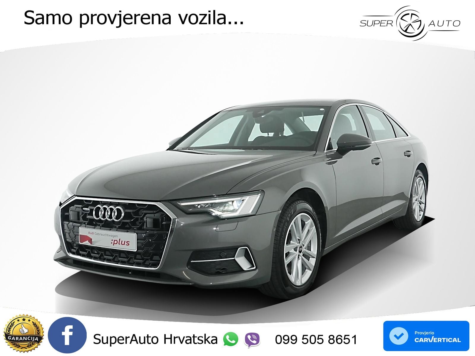 Audi A6 50 TDI V6 (286 KS) quattro tiptronic LED+GR SJED+ACC