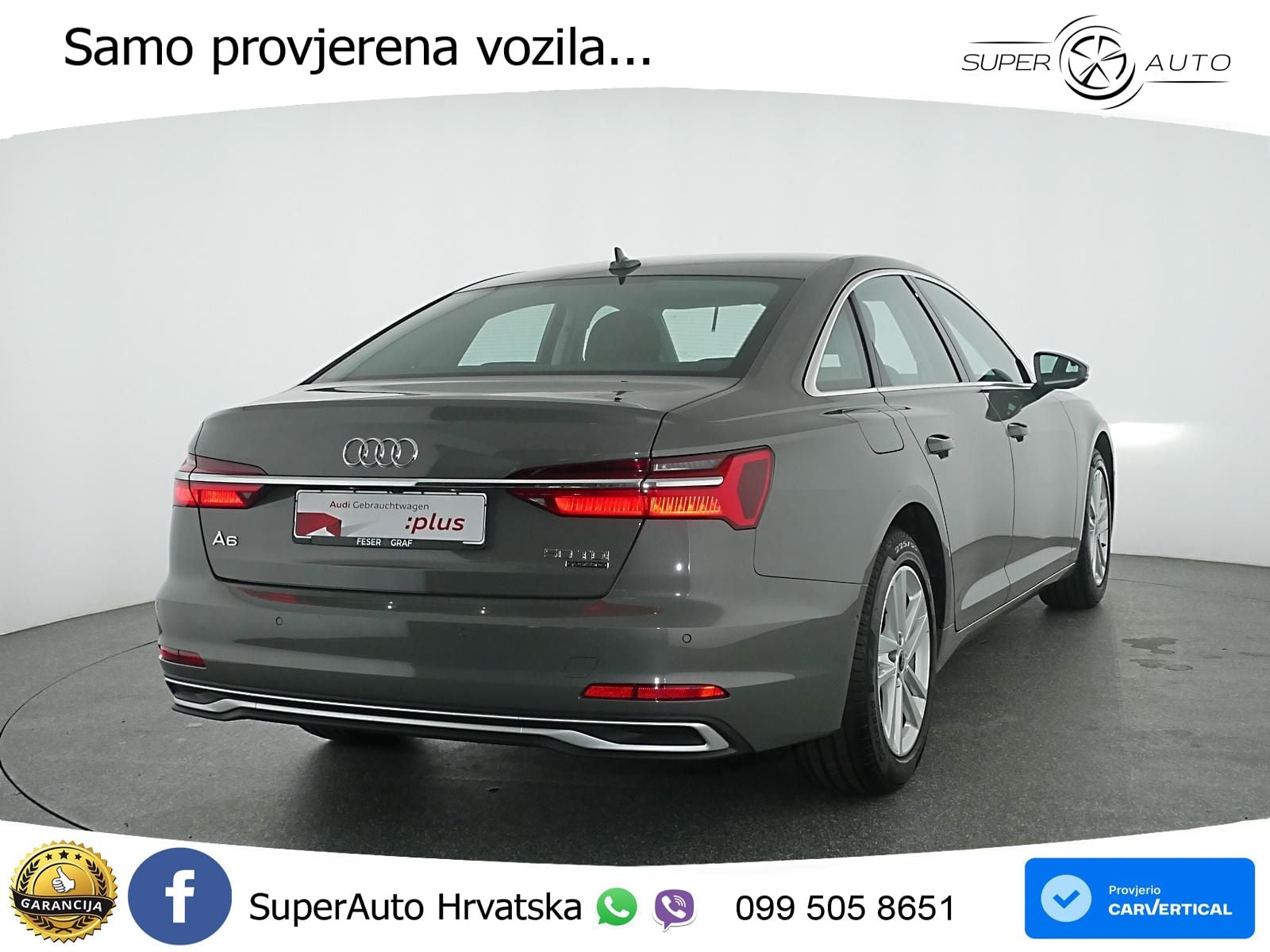 Audi A6 50 TDI V6 (286 KS) quattro tiptronic LED+GR SJED+ACC