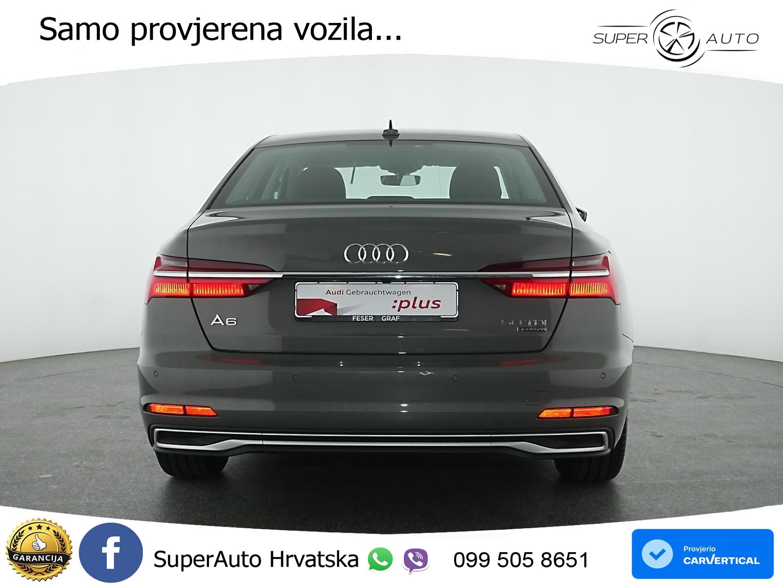 Audi A6 50 TDI V6 (286 KS) quattro tiptronic LED+GR SJED+ACC