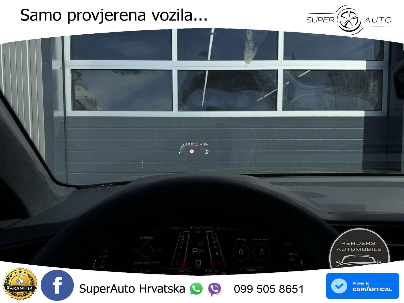 Audi RS6 Avant 4.0 TFSI V8 performance (630 KS)  quattro tiptronic ZRAČNI+ACC+GR SJED+KAM+PANO