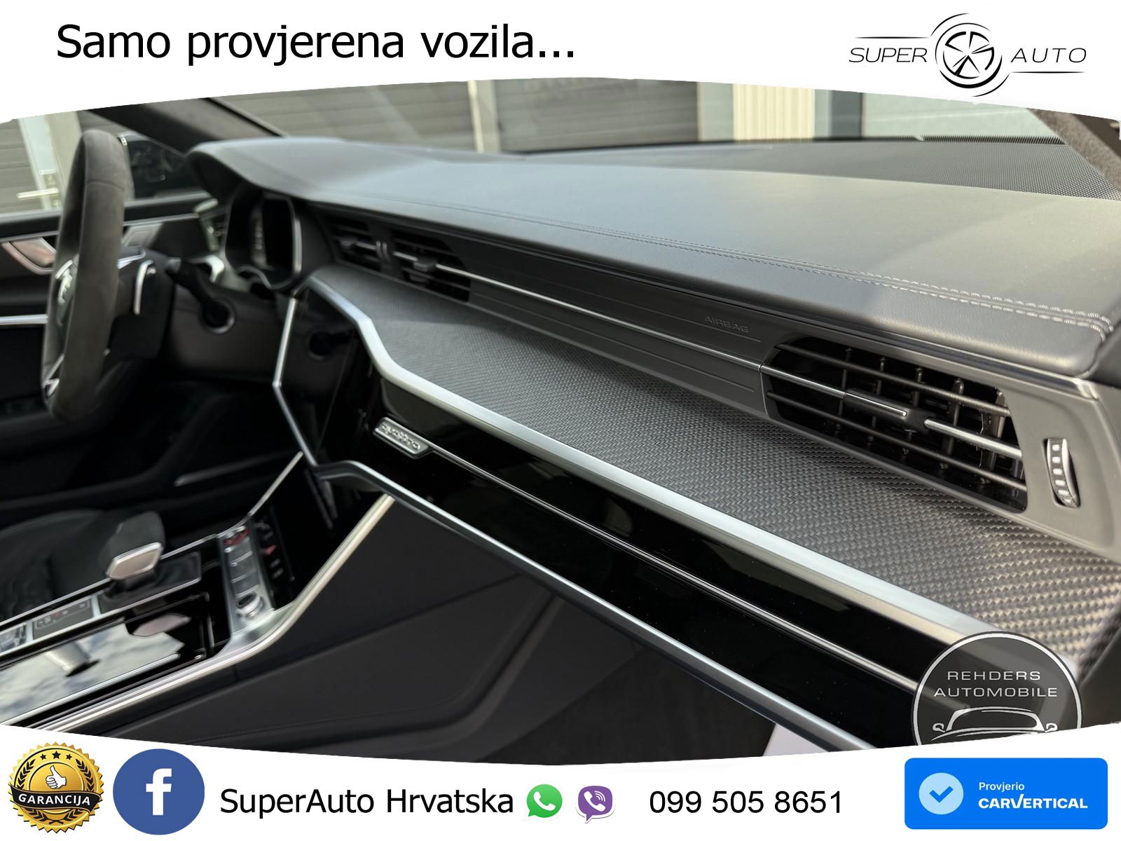 Audi RS6 Avant 4.0 TFSI V8 performance (630 KS)  quattro tiptronic ZRAČNI+ACC+GR SJED+KAM+PANO