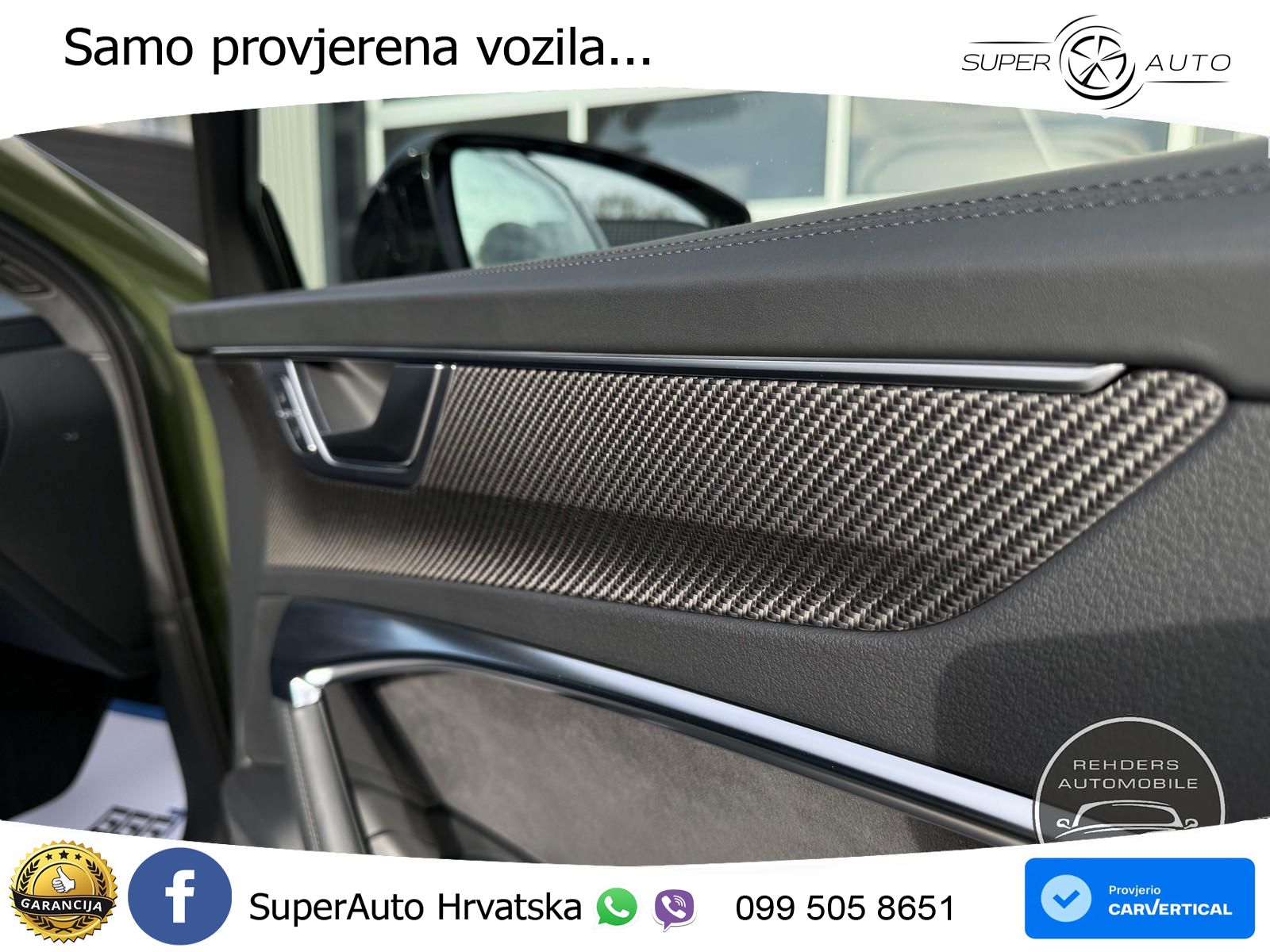 Audi RS6 Avant 4.0 TFSI V8 performance (630 KS)  quattro tiptronic ZRAČNI+ACC+GR SJED+KAM+PANO