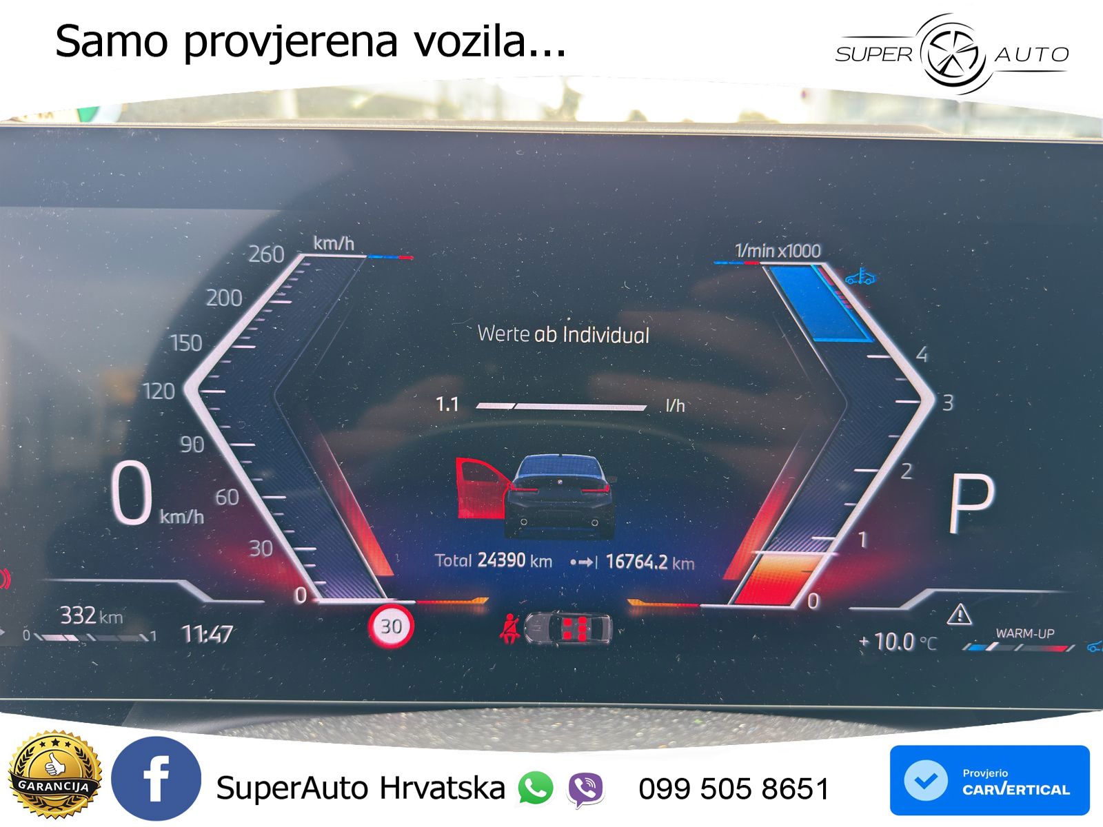 BMW 320d (190 KS) xDrive Steptronic M Sport LED+GR SJED+ACC