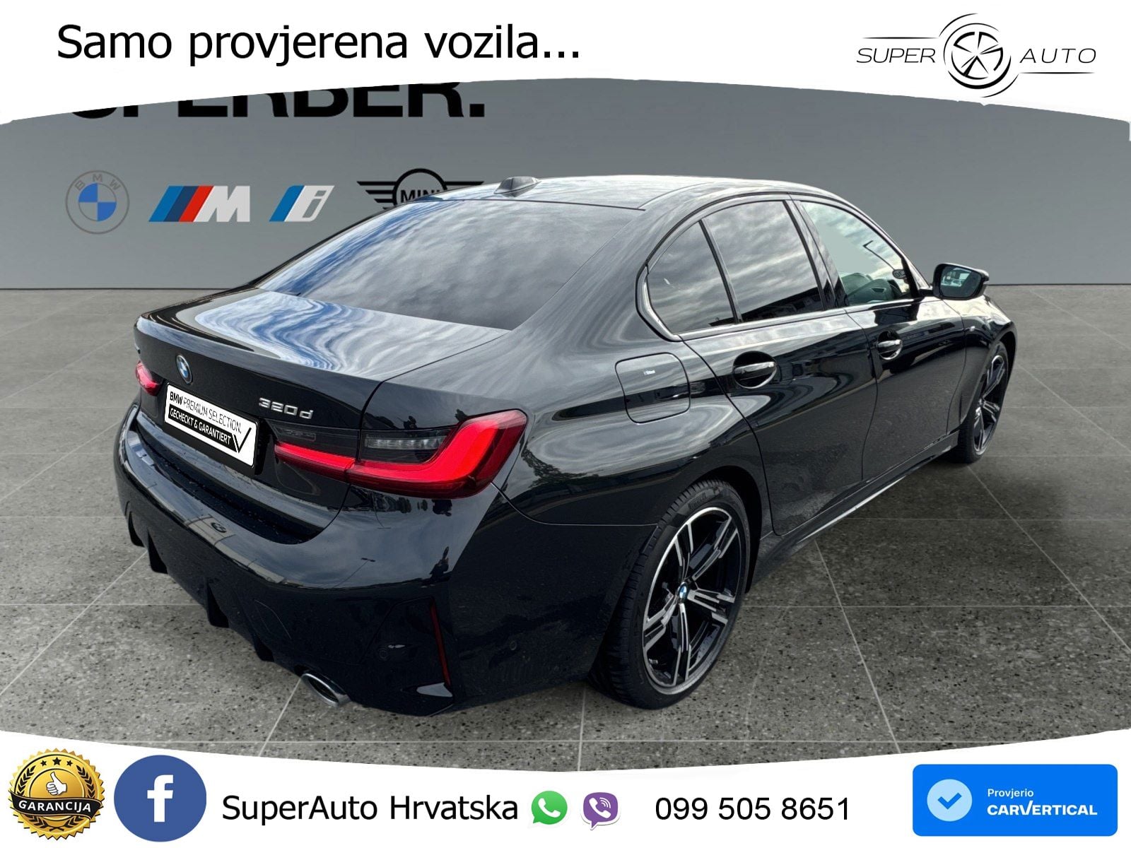BMW 320d (190 KS) xDrive Steptronic M Sport LED+GR SJED+ACC