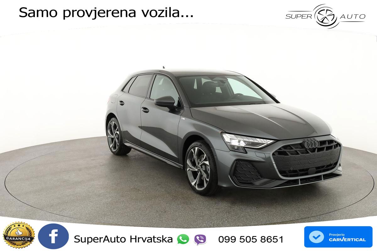 Audi A3 Sportback 40 TFSI (204 KS) quattro S tronic S line