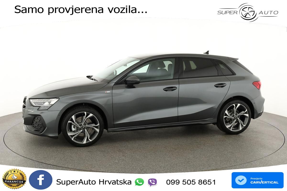 Audi A3 Sportback 40 TFSI (204 KS) quattro S tronic S line