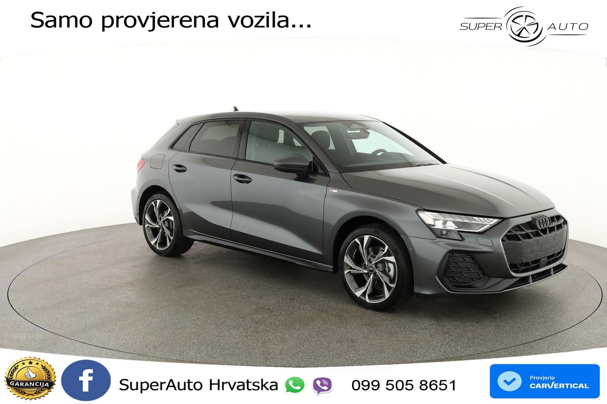 Audi A3 Sportback 40 TFSI (204 KS) quattro S tronic S line