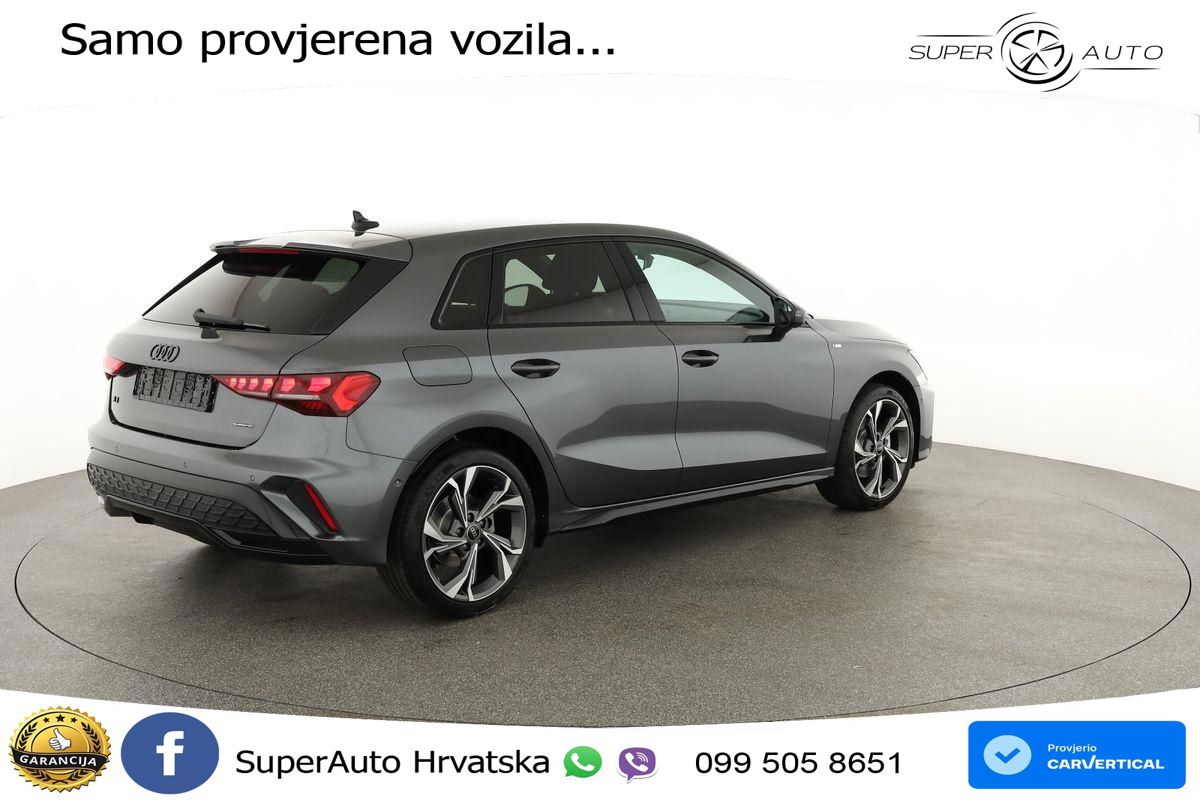 Audi A3 Sportback 40 TFSI (204 KS) quattro S tronic S line