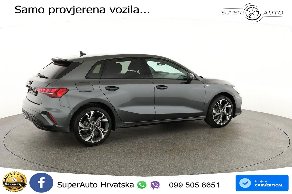 Audi A3 Sportback 40 TFSI (204 KS) quattro S tronic S line