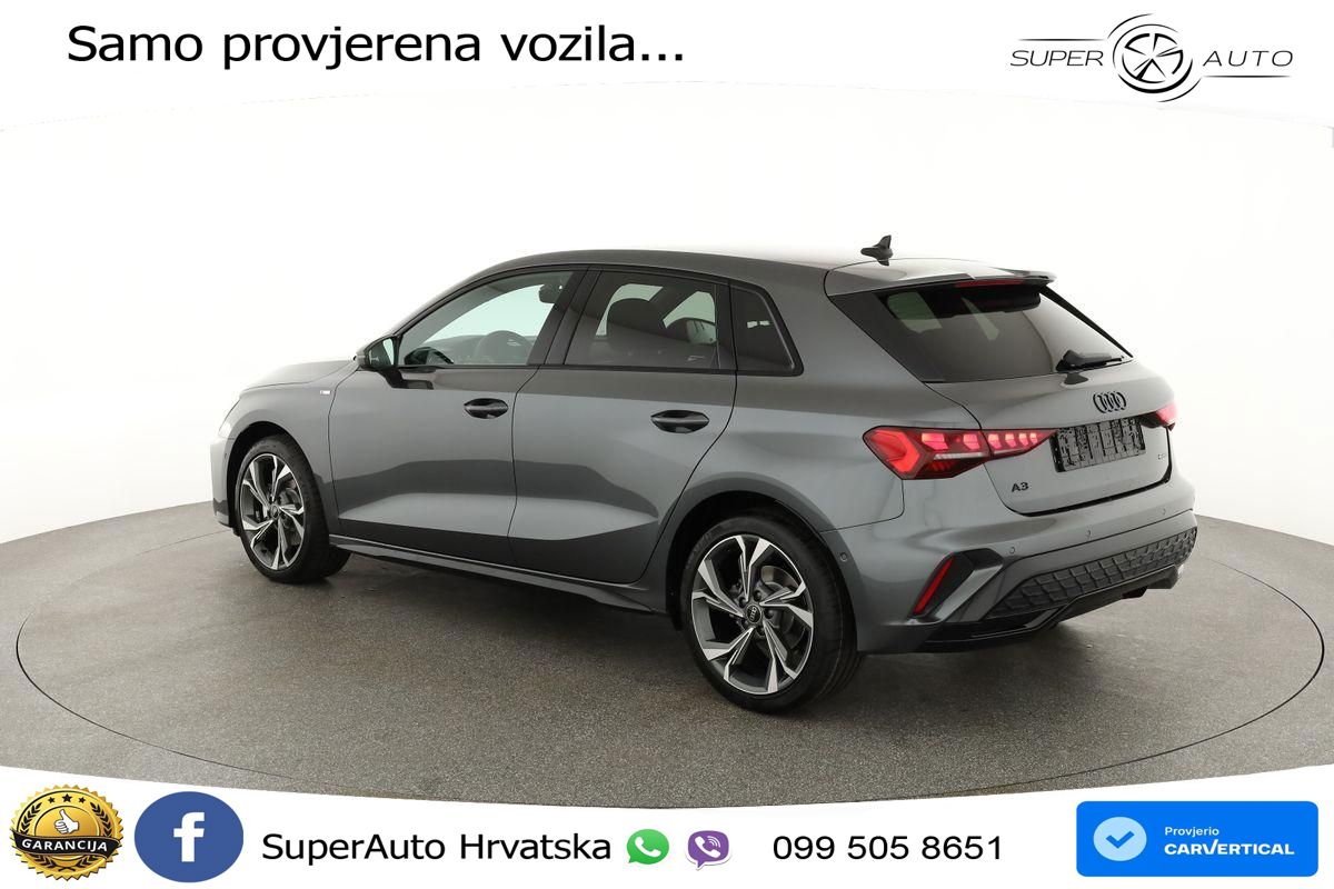 Audi A3 Sportback 40 TFSI (204 KS) quattro S tronic S line