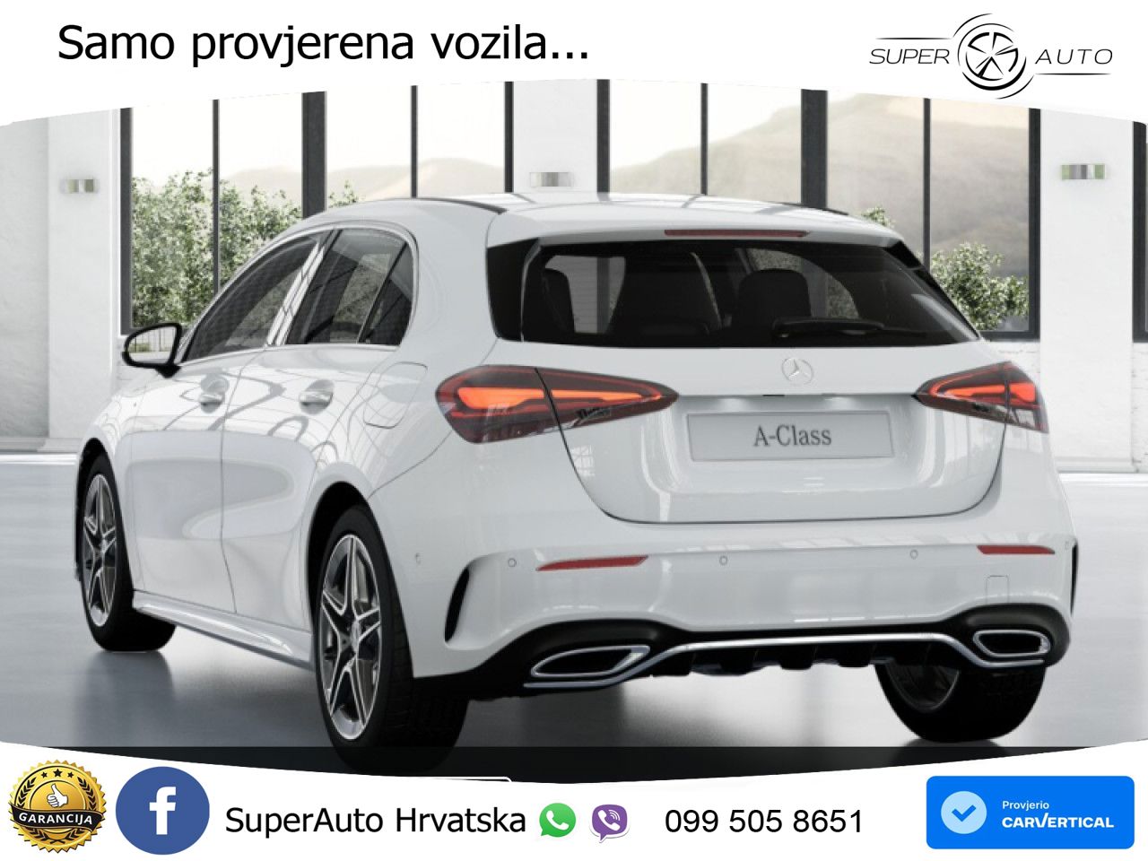 Mercedes-Benz A 180 7G-DCT AMG LED+GR SJED+ACC