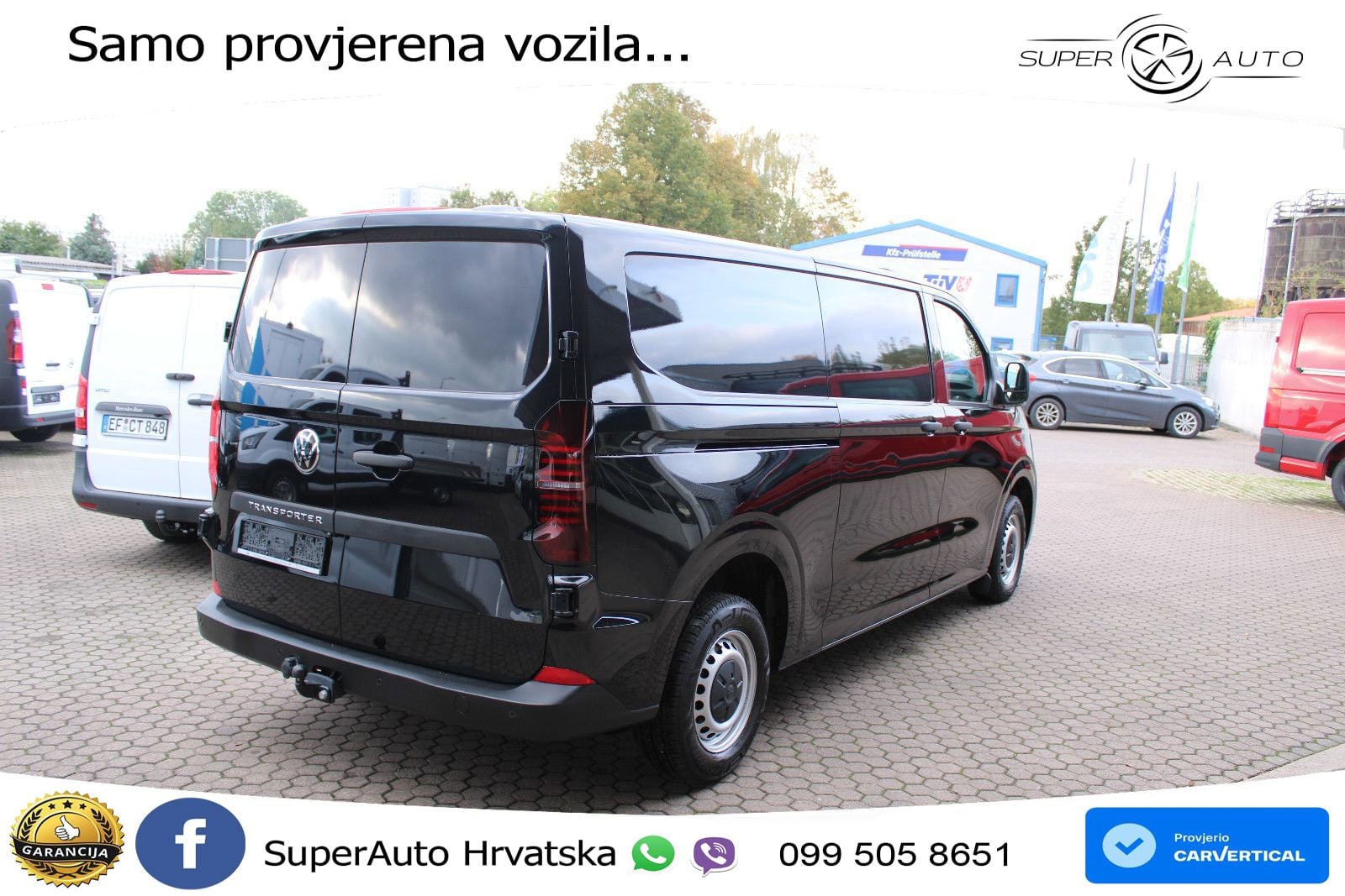 Volkswagen Transporter Kasten 2.0 TDI L2,LED,KLIMA,AHK-2,8t 150 KS