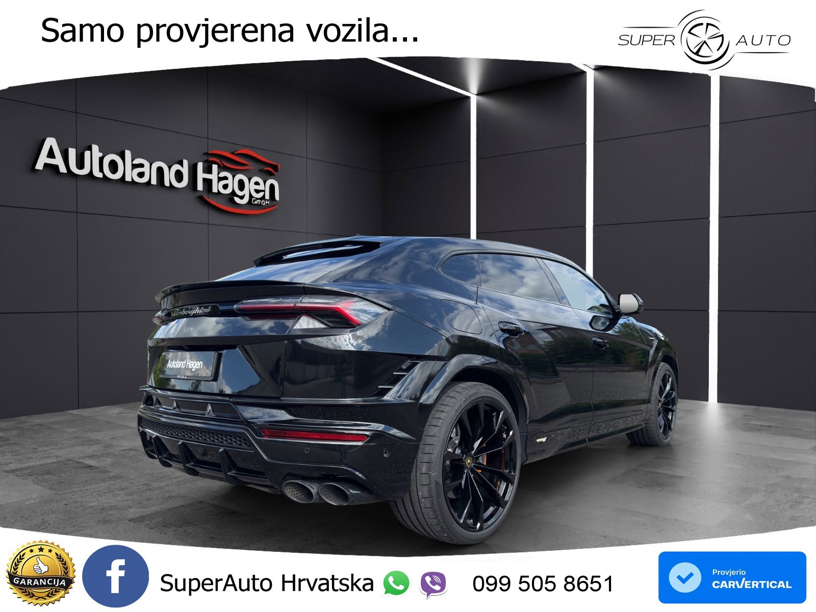 Lamborghini Urus S 4.0 V8 (666 KS) 4WD Automatic LED+GR SJED+ACC