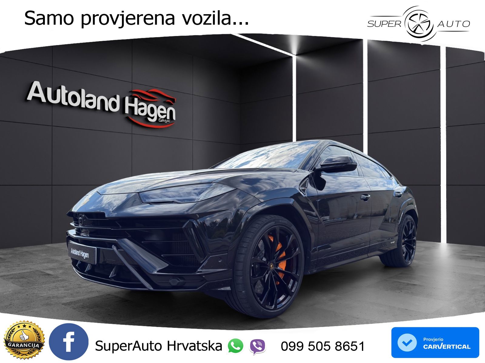 Lamborghini Urus S 4.0 V8 (666 KS) 4WD Automatic LED+GR SJED+ACC