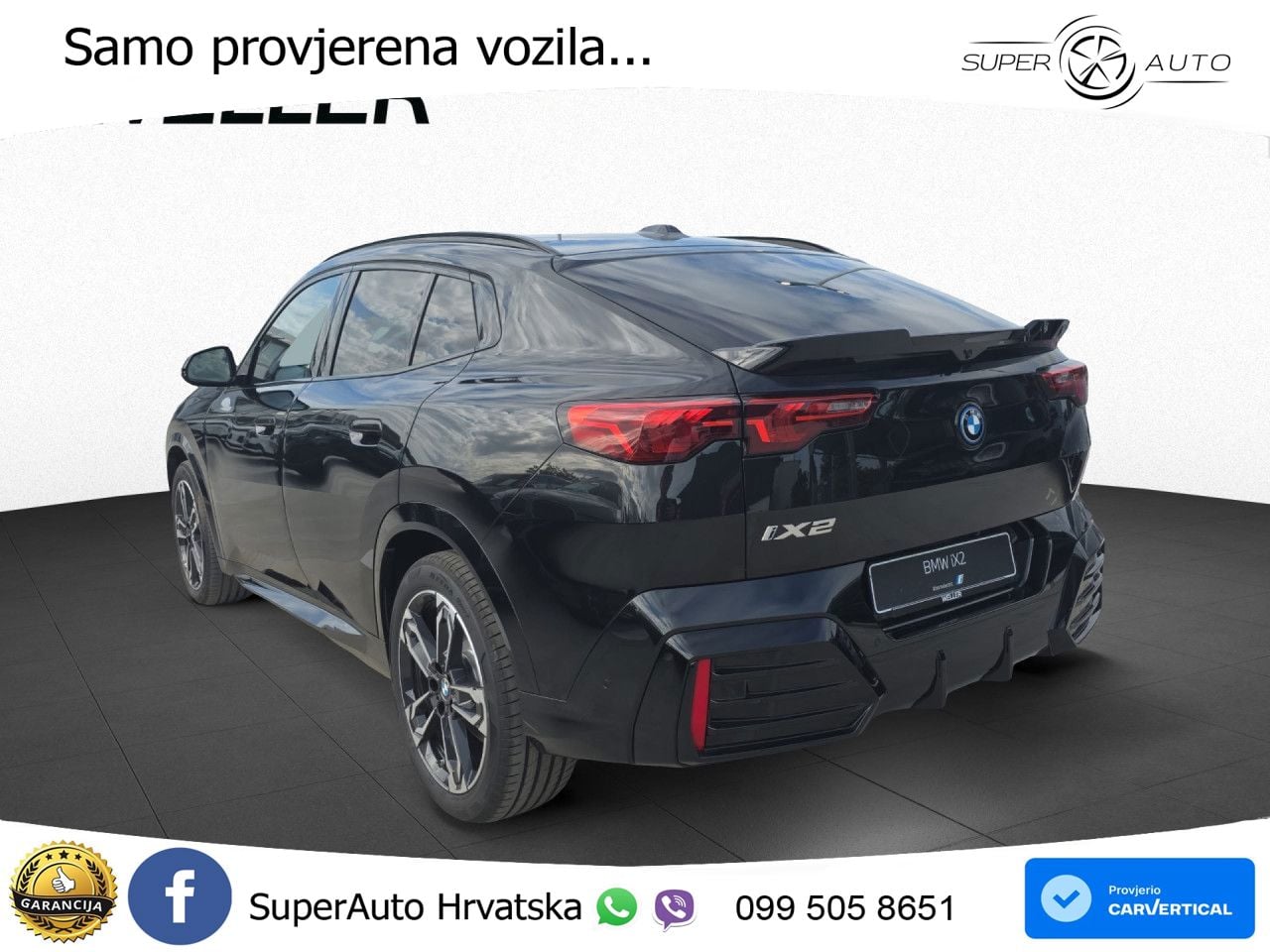BMW iX2 66.5 kWh (204 KS) eDrive20