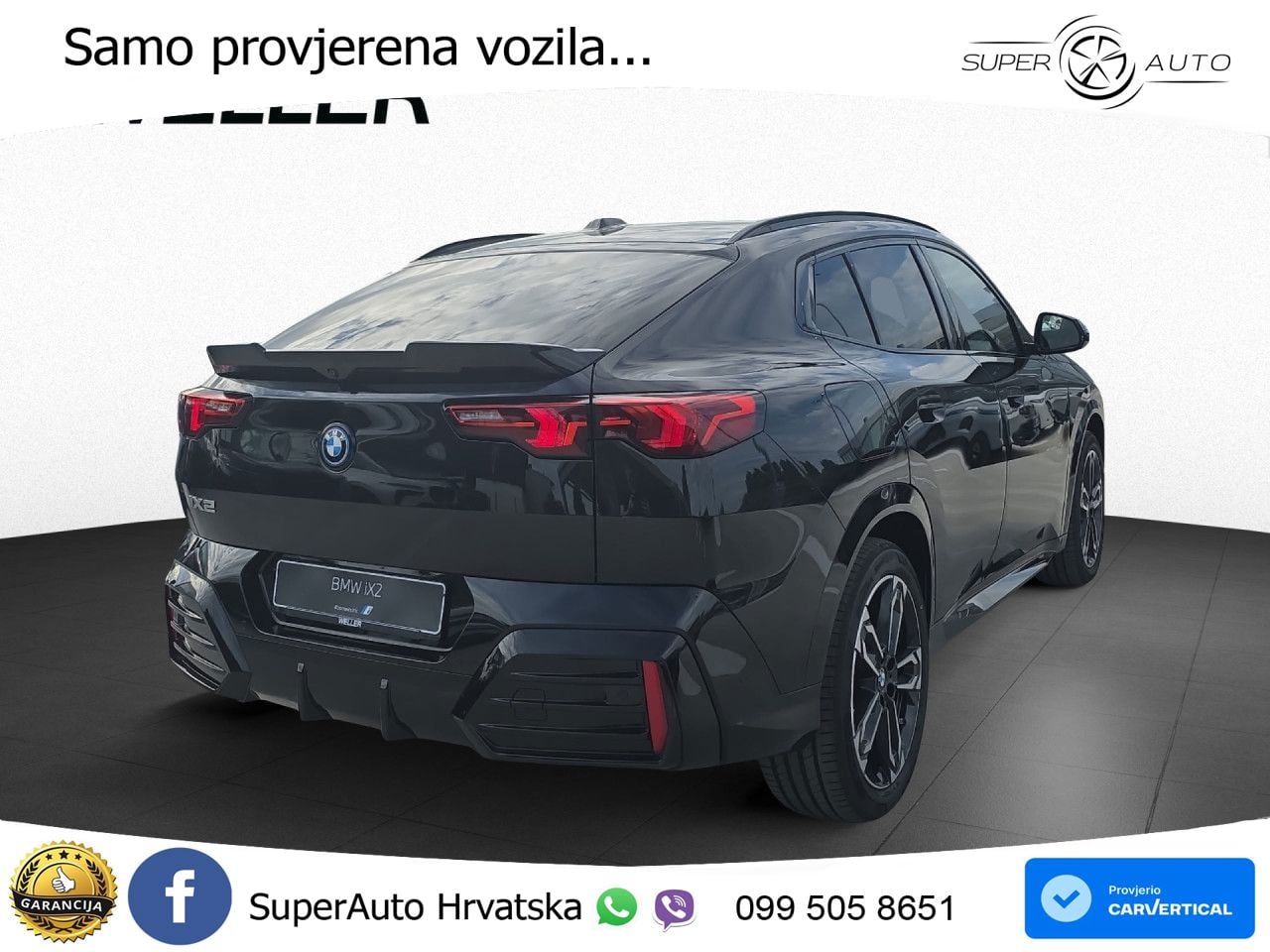 BMW iX2 66.5 kWh (204 KS) eDrive20