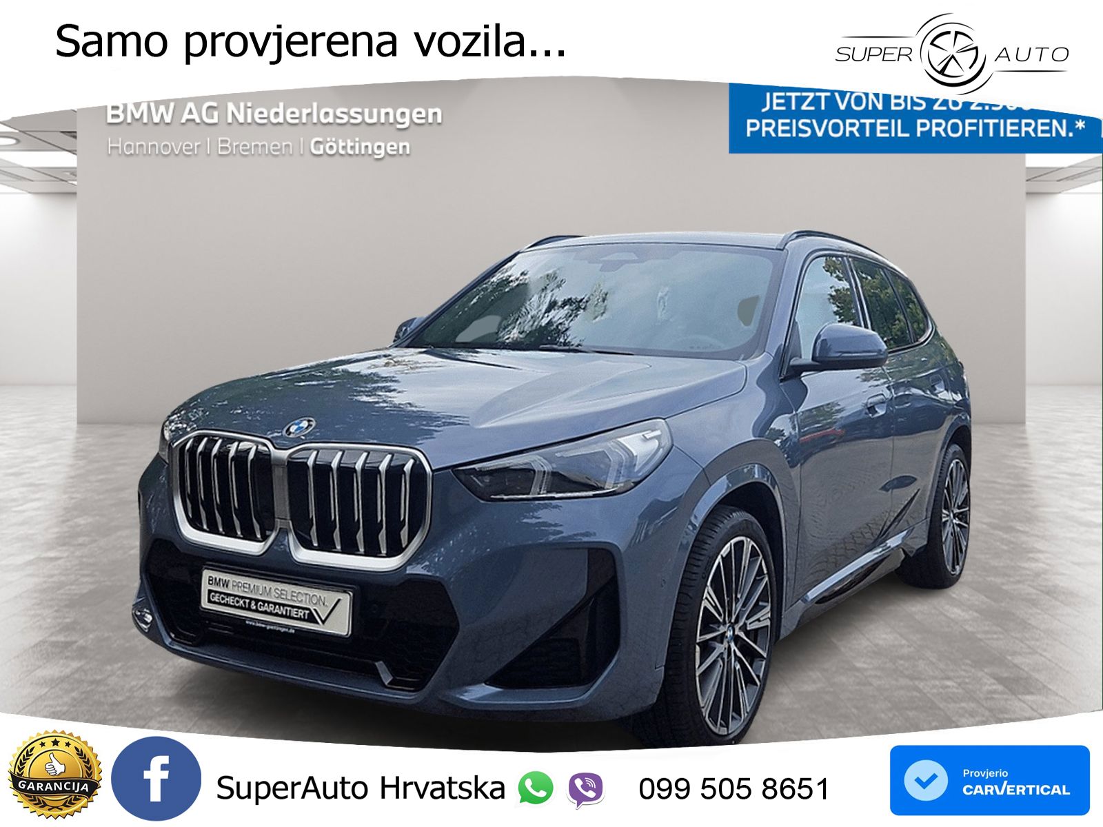 BMW X1 18d (150 KS) sDrive Steptronic M Sport LED+GR SJED+ACC