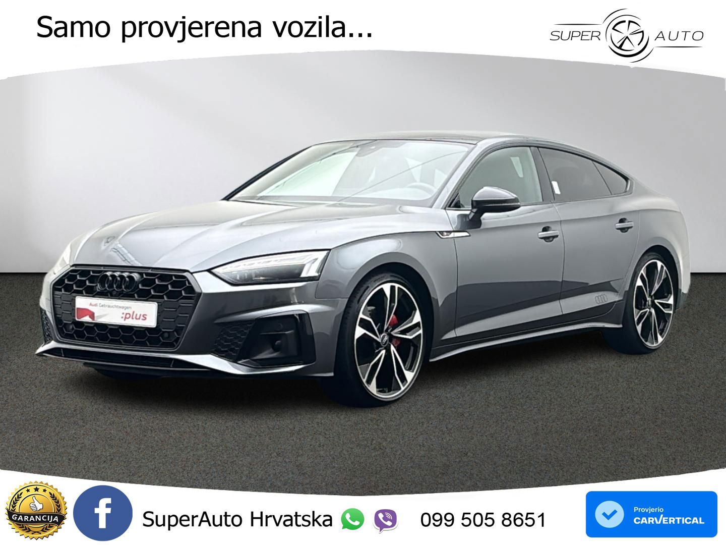 Audi A5 Sportback 40 TDI (204 KS) S tronic S line ACC+GR SJED+360+PANO