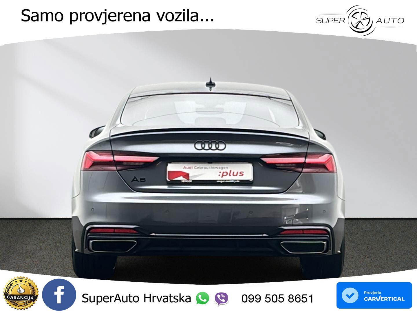 Audi A5 Sportback 40 TDI (204 KS) S tronic S line ACC+GR SJED+360+PANO