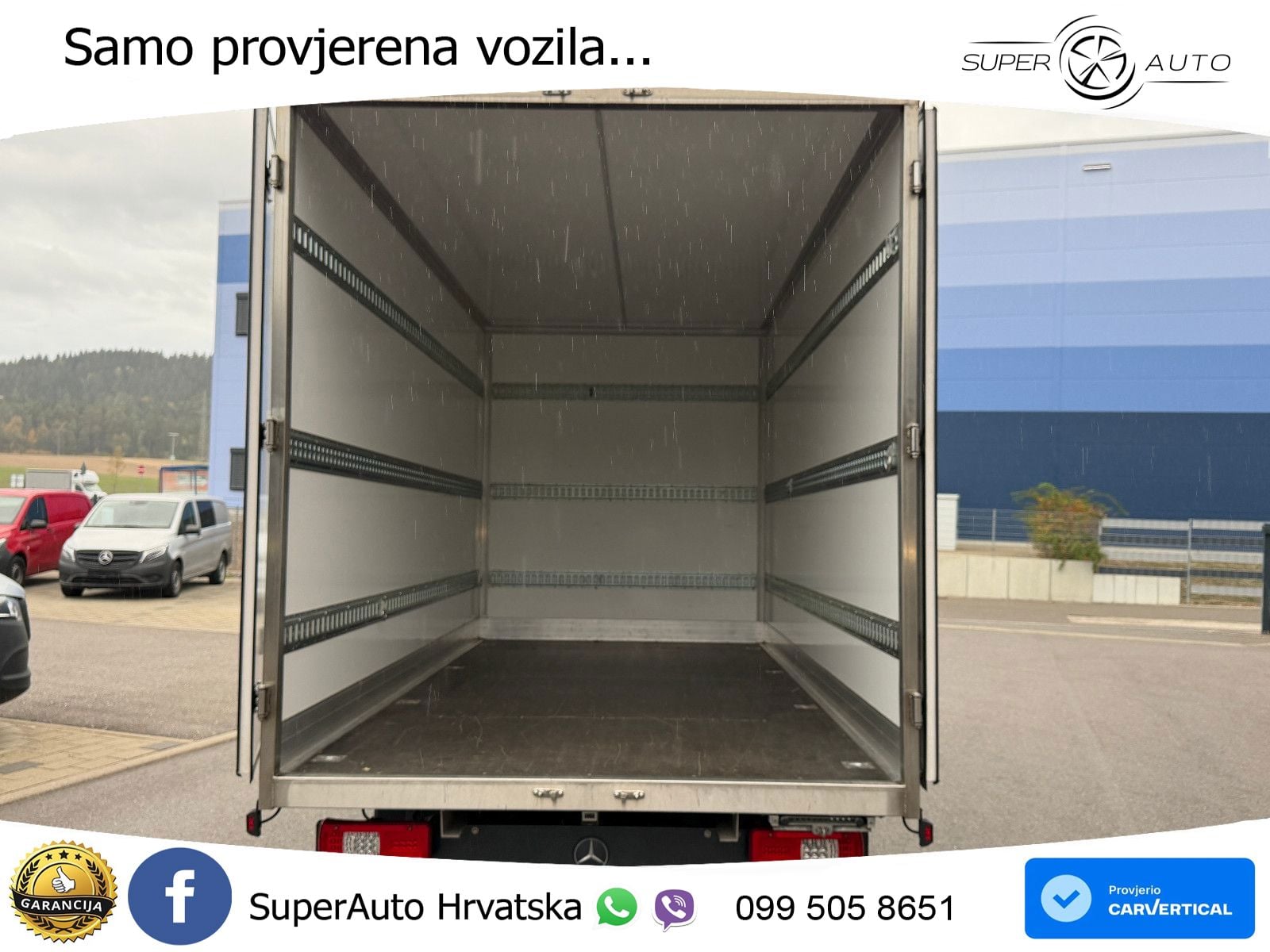 Mercedes-Benz Sprinter 319 CDI Maxi XXL Koffer 190 KS