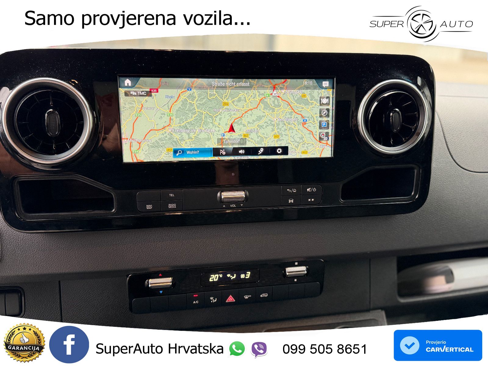 Mercedes-Benz Sprinter 319 CDI Maxi XXL Koffer 190 KS