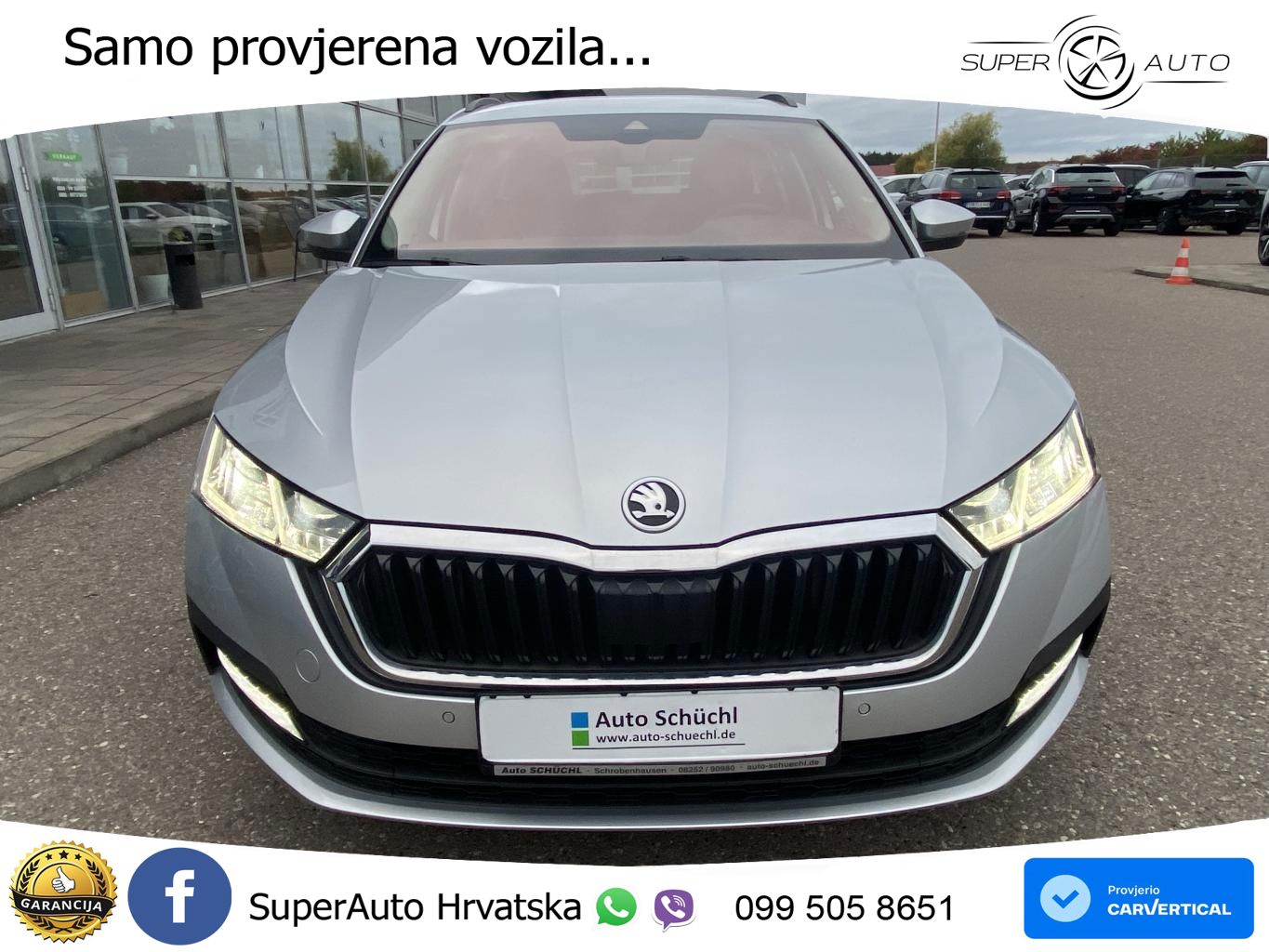 Škoda Octavia Combi 2.0 TDI (150 KS) LED+GR SJED+ACC