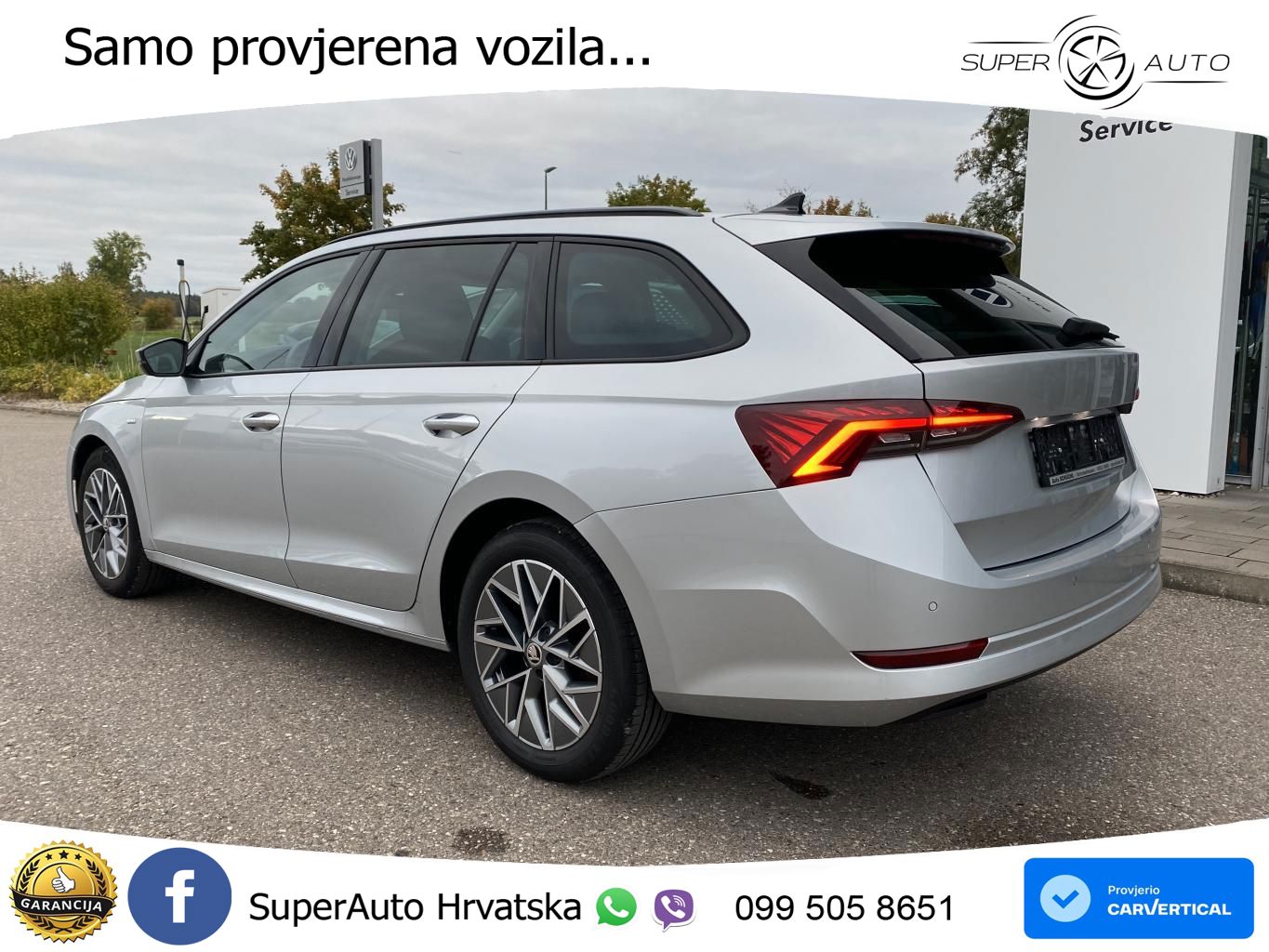 Škoda Octavia Combi 2.0 TDI (150 KS) LED+GR SJED+ACC
