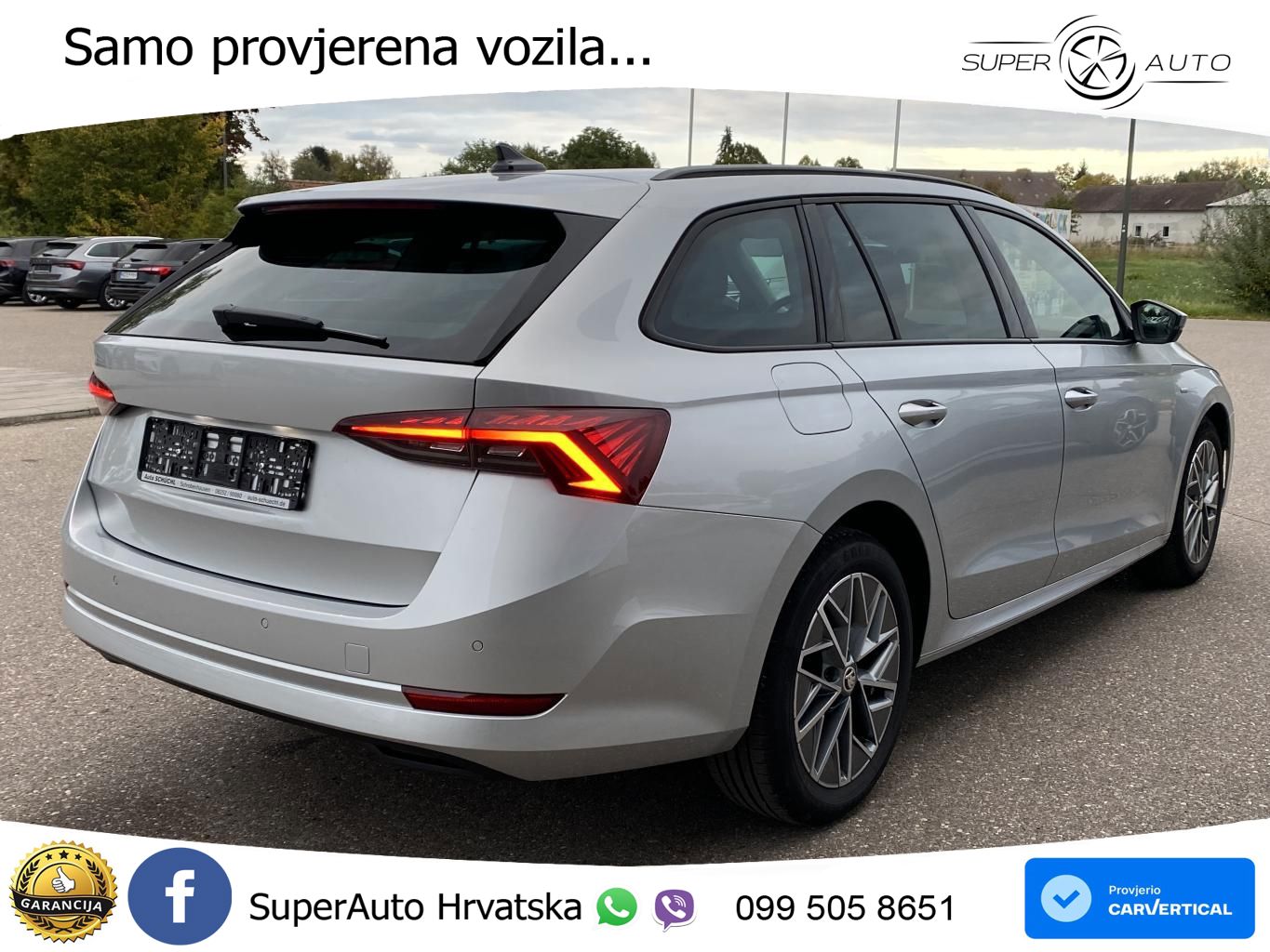 Škoda Octavia Combi 2.0 TDI (150 KS) LED+GR SJED+ACC