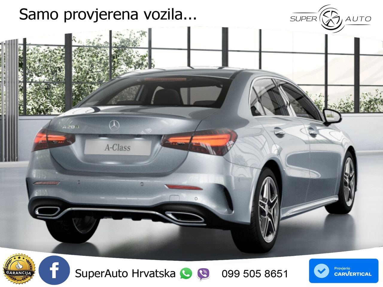 Mercedes-Benz A 200 7G-DCT AMG LED+GR SJED+ACC