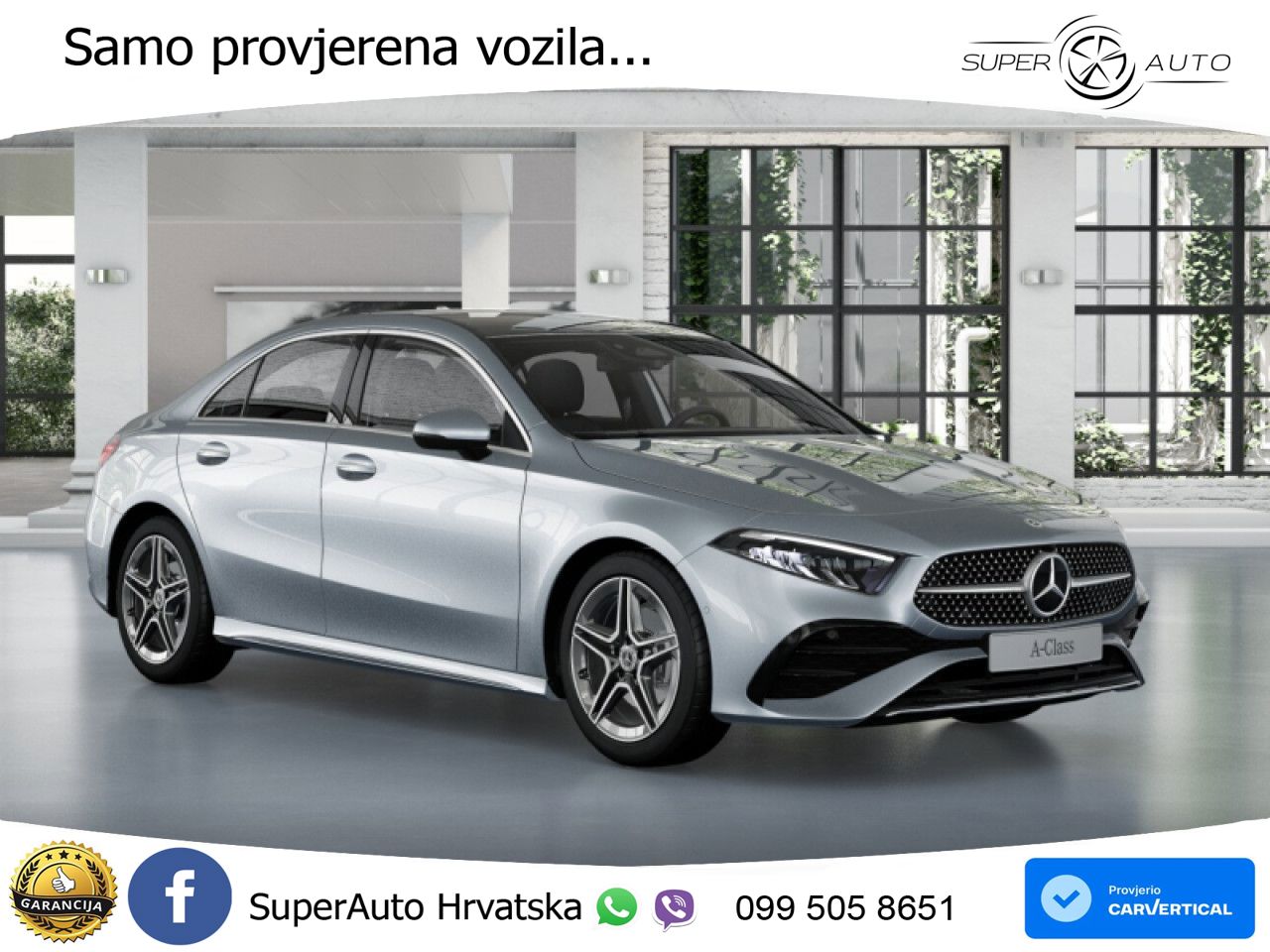 Mercedes-Benz A 200 7G-DCT AMG LED+GR SJED+ACC