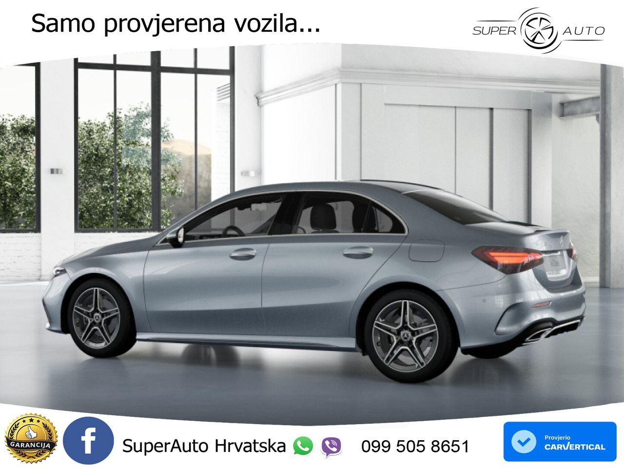 Mercedes-Benz A 200 7G-DCT AMG LED+GR SJED+ACC