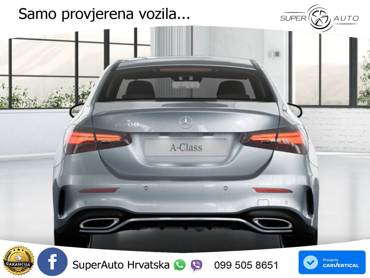 Mercedes-Benz A 200 7G-DCT AMG LED+GR SJED+ACC