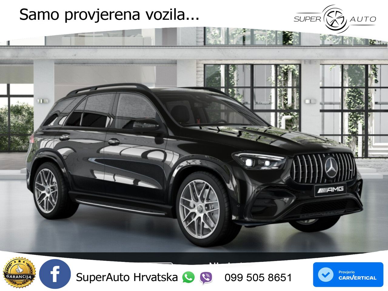 Mercedes AMG GLE 53 (435 KS) EQ Boost 4MATIC+ AMG SPEEDSHIFT TCT 9G LED+GR SJED+ACC