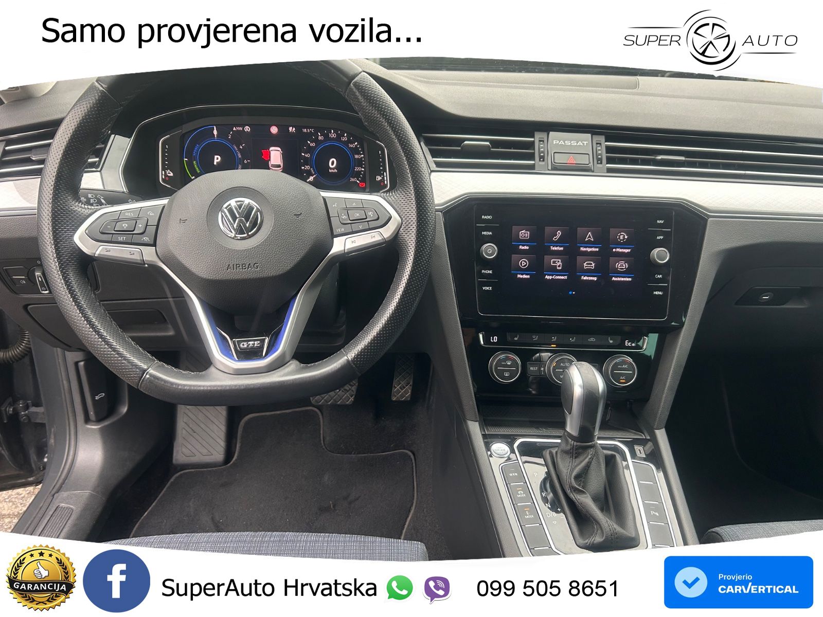 Volkswagen Passat Variant GTE 1.4 TSI (218 KS) DSG LED+GR SJED+ACC