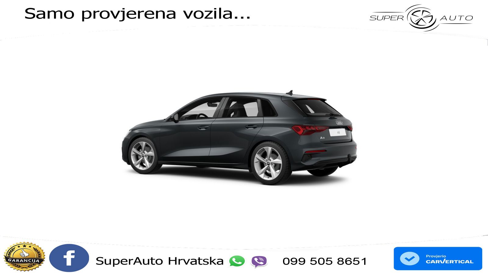 Audi A3 35 TFSI (150 KS) S tronic LED+GR SJED+ACC