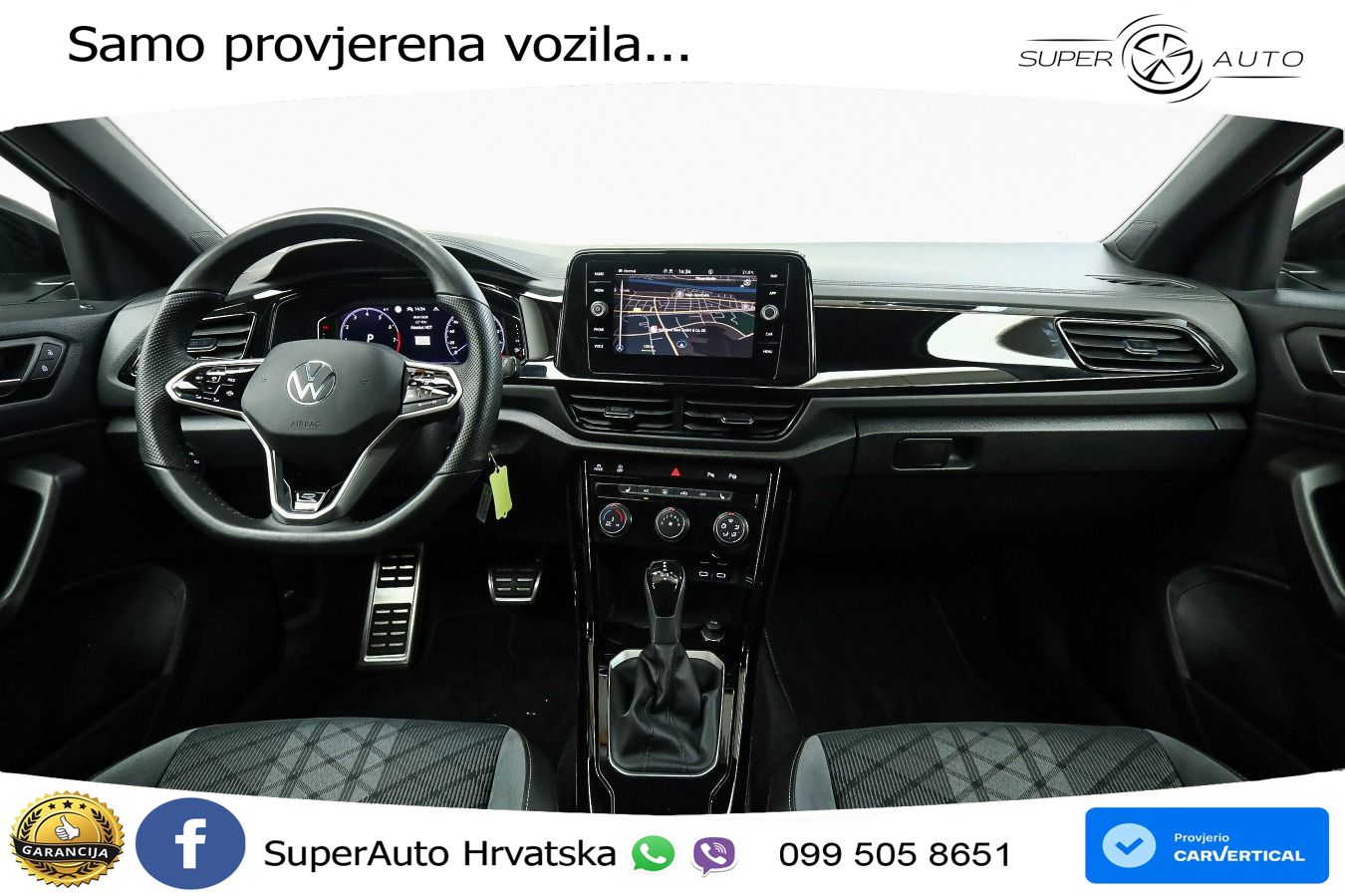 Volkswagen T-Roc 1.5 TSI (150 KS) DSG R-Line LED+GR SJED+ACC