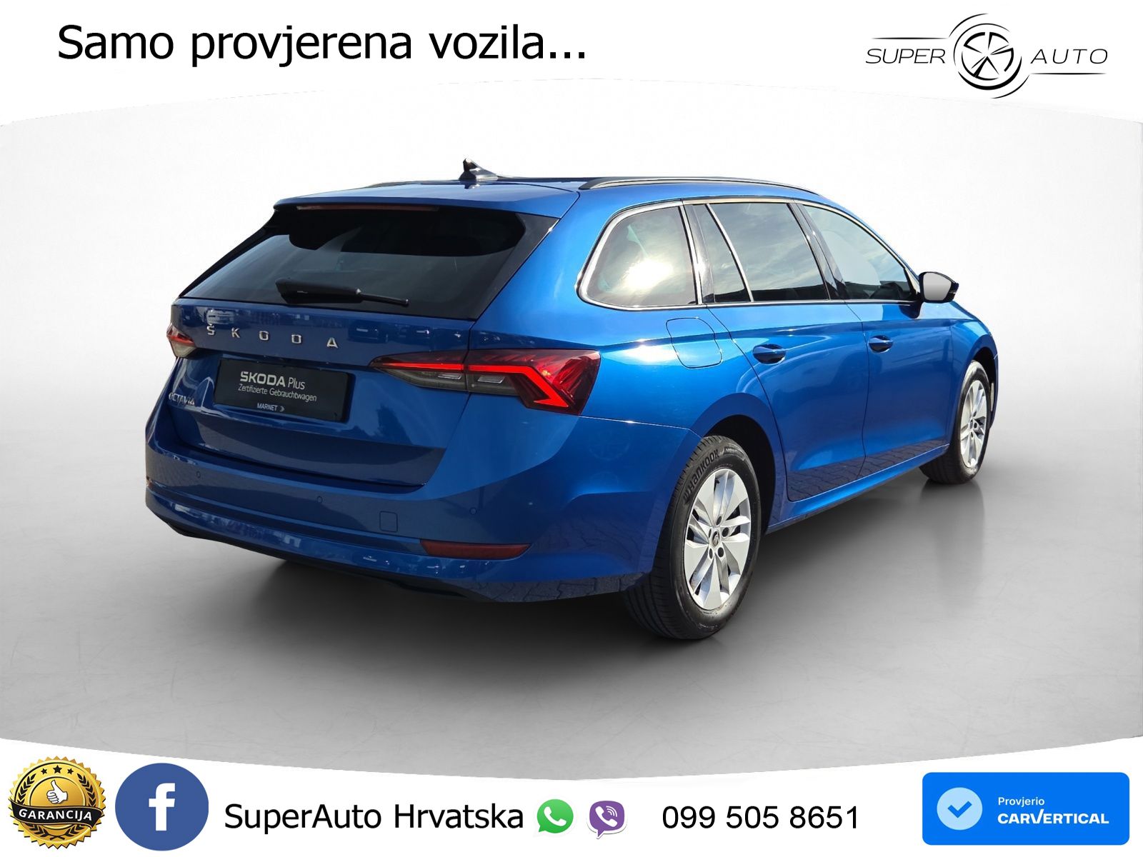 Škoda Octavia Combi 2.0 TDI (150 KS) DSG Selection LED+GR SJED+ACC