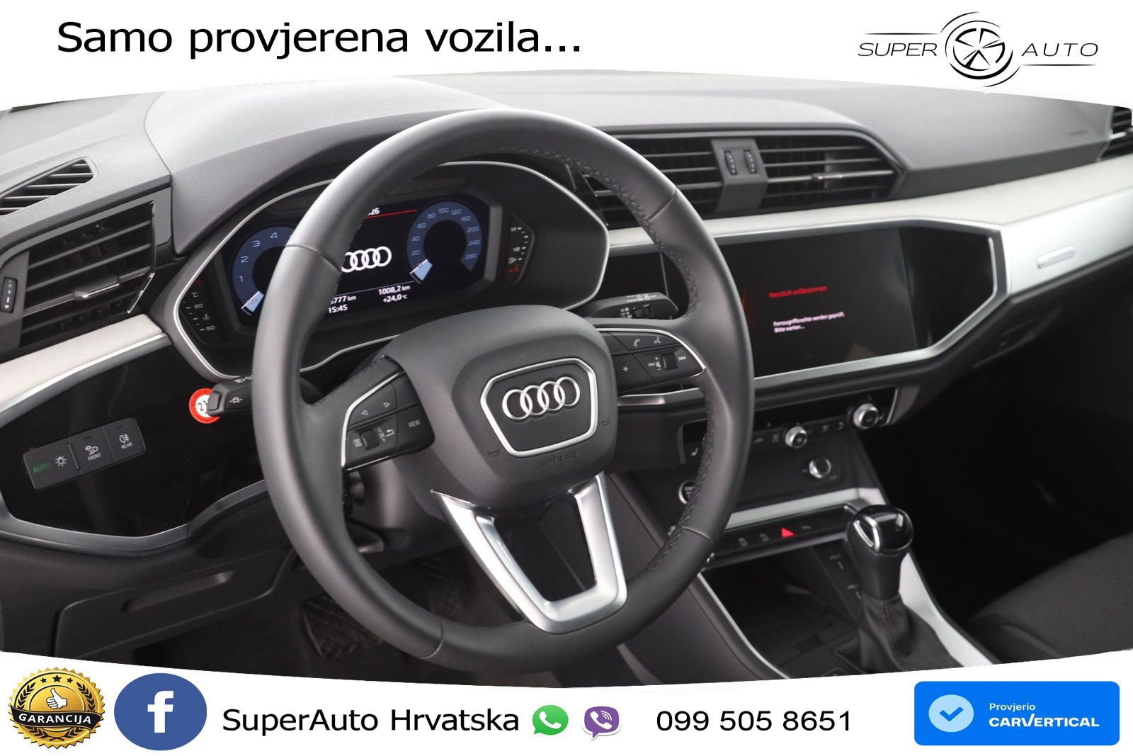Audi Q3 35 TFSI (150 KS) S tronic advanced LED+GR SJED+ACC