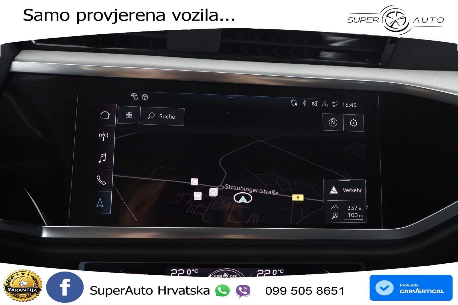 Audi Q3 35 TFSI (150 KS) S tronic advanced LED+GR SJED+ACC