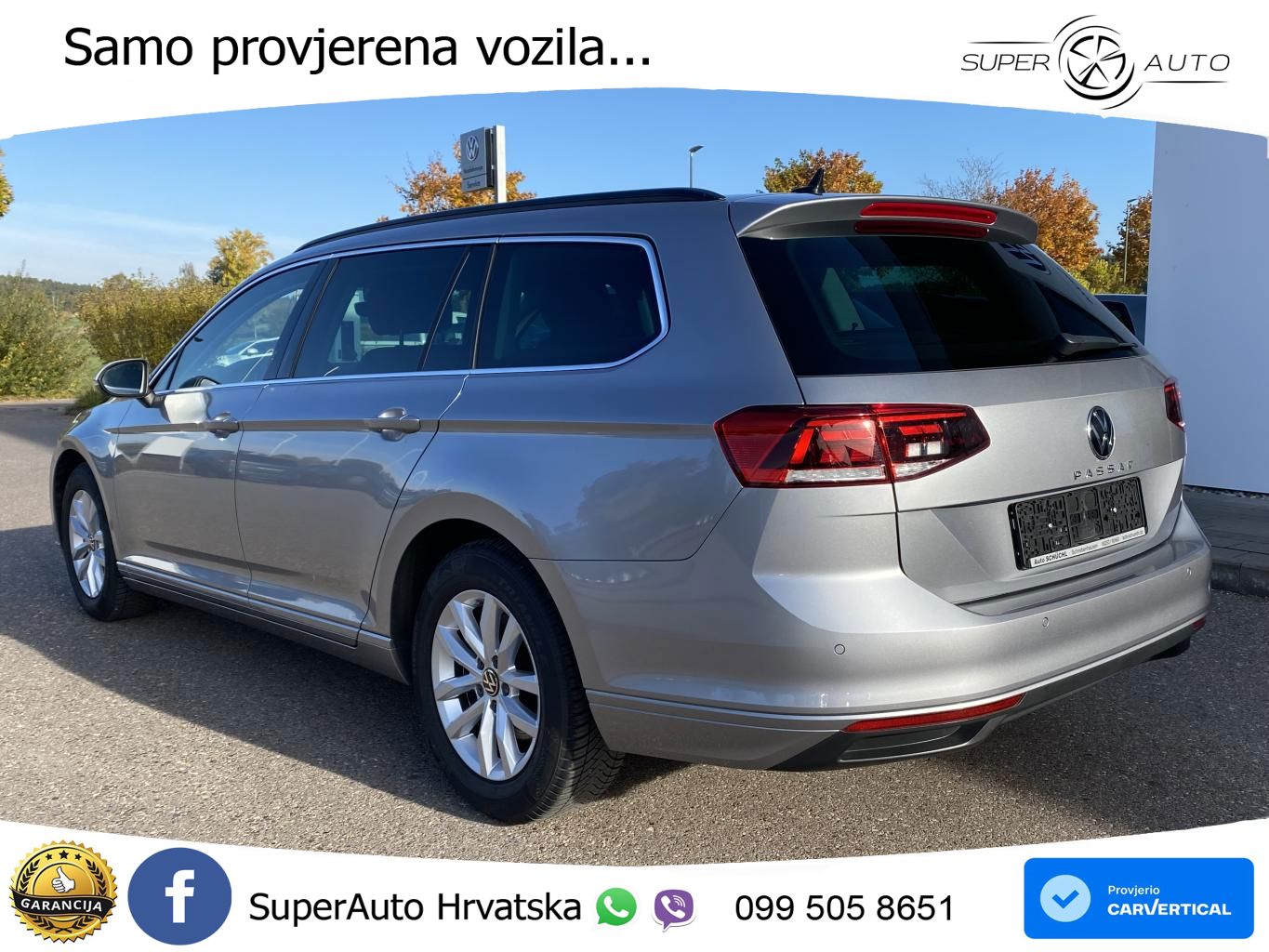 Volkswagen Passat Variant 1.5 TSI (150 KS) DSG ACT Business LED+GR SJED+ACC