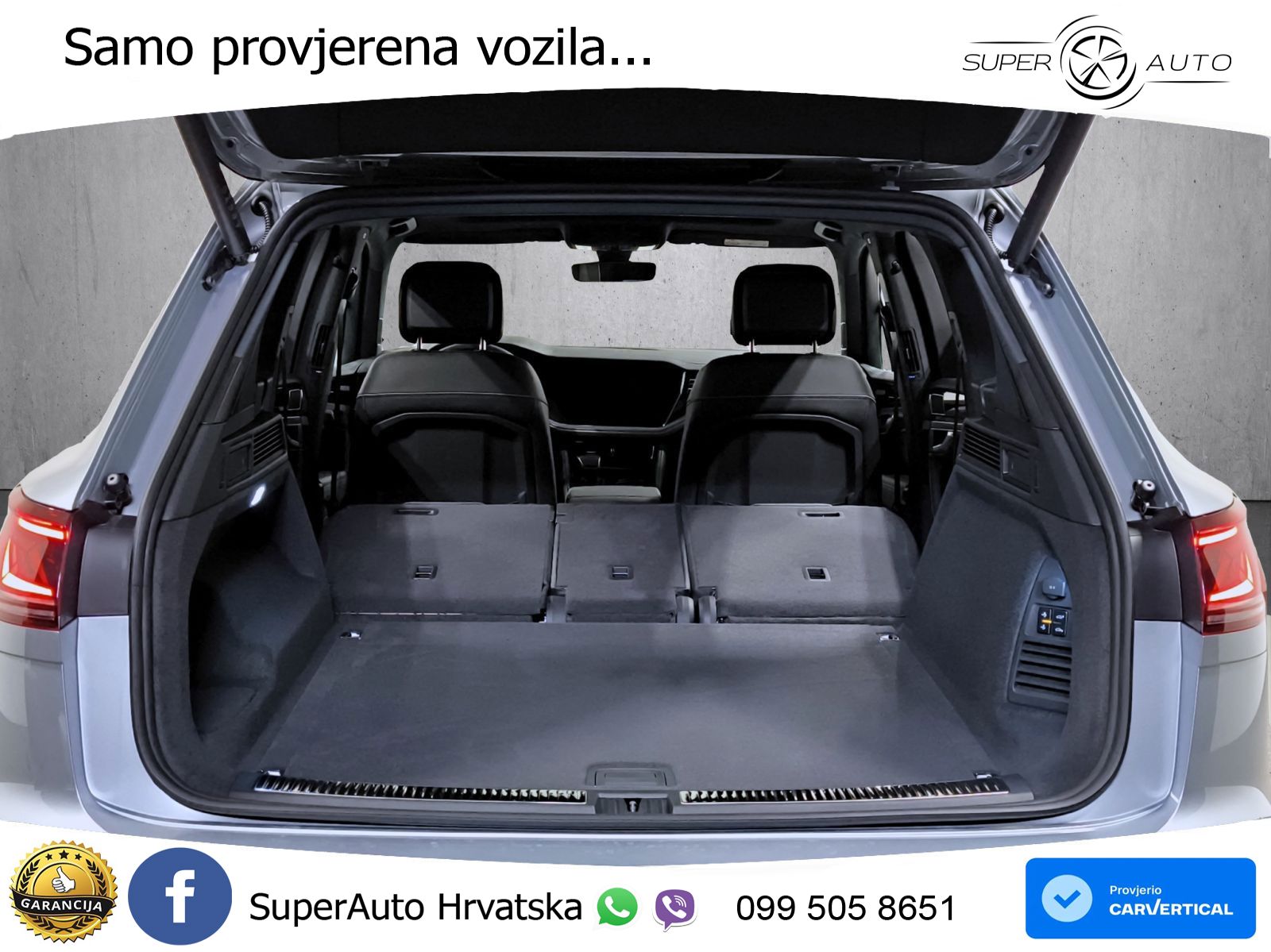 Volkswagen Touareg 3.0 V6 TDI (286 KS) 4MOTION Tiptronic ZRAČNI+ACC+GR SJED+KAM+PANO