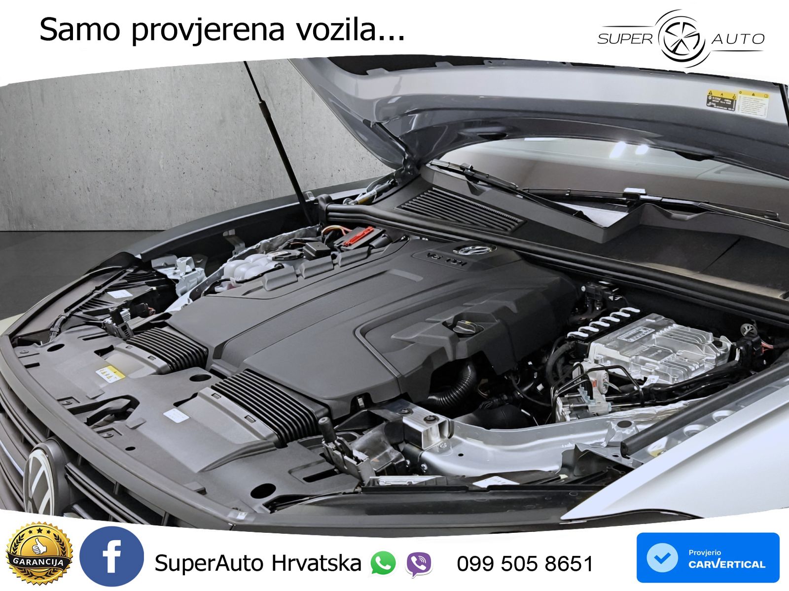 Volkswagen Touareg 3.0 V6 TDI (286 KS) 4MOTION Tiptronic ZRAČNI+ACC+GR SJED+KAM+PANO