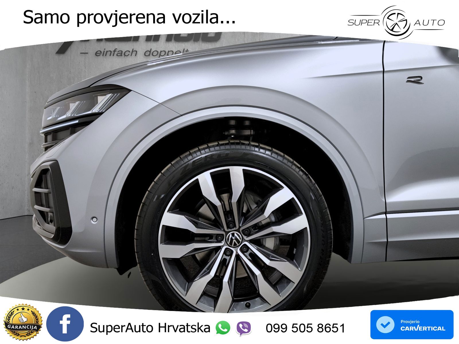 Volkswagen Touareg 3.0 V6 TDI (286 KS) 4MOTION Tiptronic ZRAČNI+ACC+GR SJED+KAM+PANO