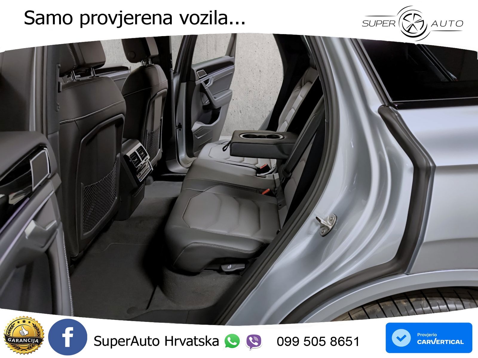 Volkswagen Touareg 3.0 V6 TDI (286 KS) 4MOTION Tiptronic ZRAČNI+ACC+GR SJED+KAM+PANO