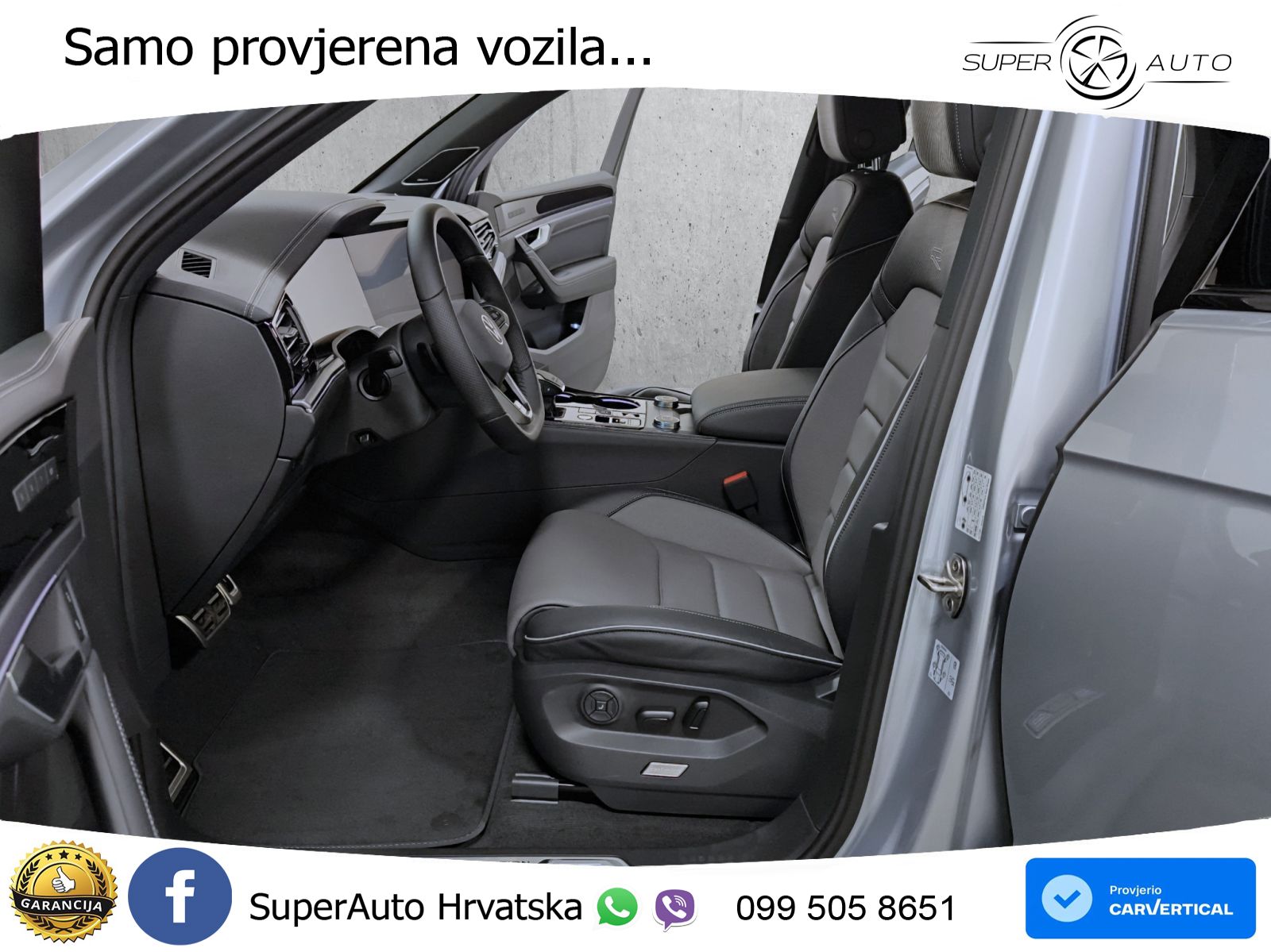 Volkswagen Touareg 3.0 V6 TDI (286 KS) 4MOTION Tiptronic ZRAČNI+ACC+GR SJED+KAM+PANO