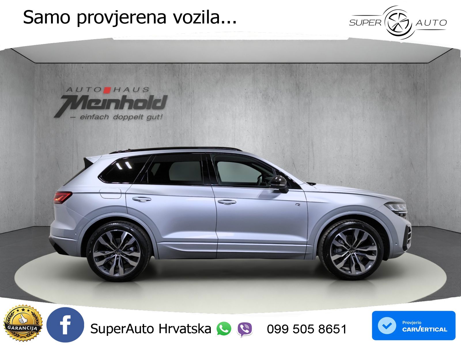 Volkswagen Touareg 3.0 V6 TDI (286 KS) 4MOTION Tiptronic ZRAČNI+ACC+GR SJED+KAM+PANO