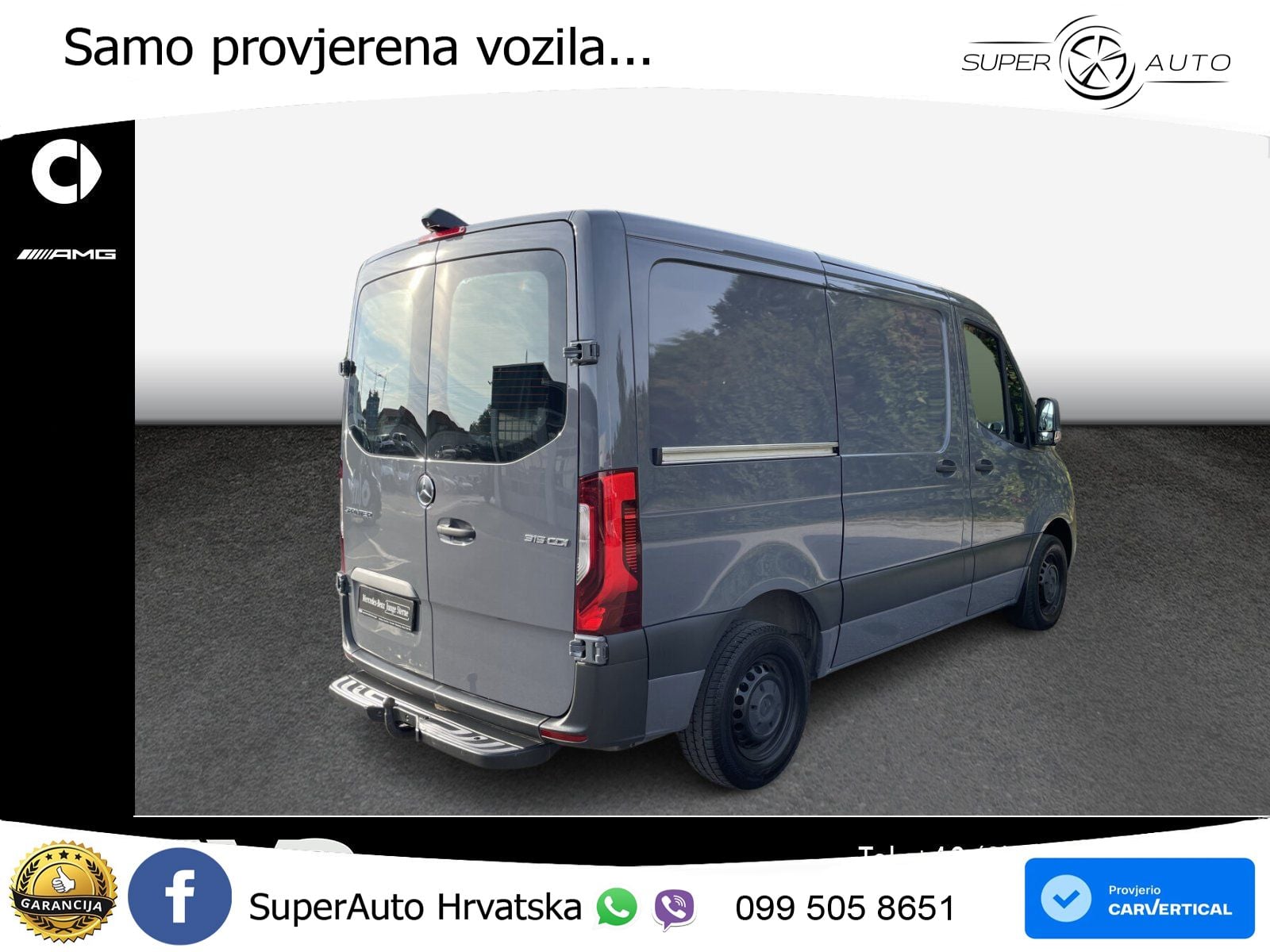 Mercedes-Benz Sprinter 315 CDI L1H1 FWD 9G LED RFK KLIMA AHK 150 KS