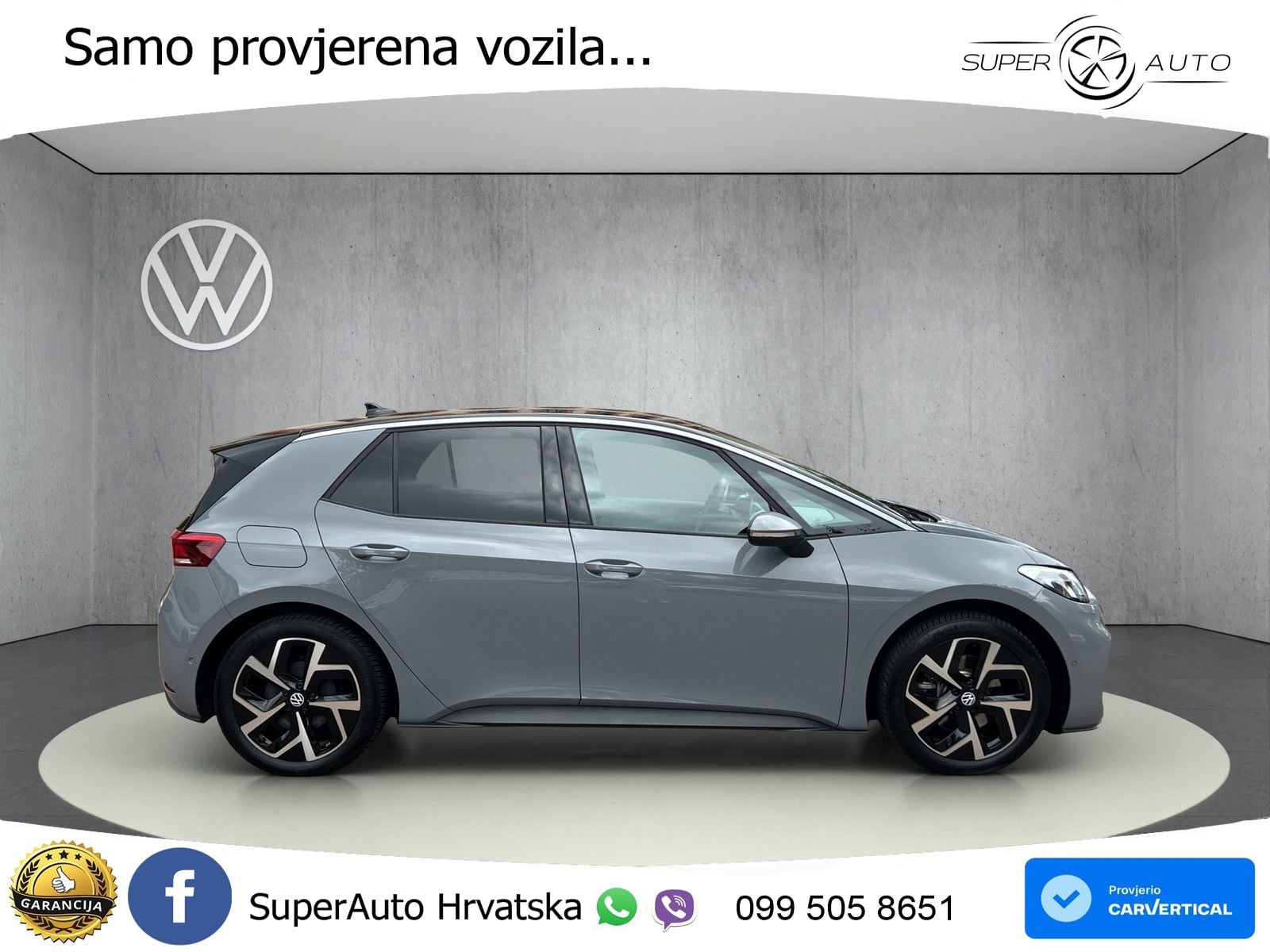 Volkswagen ID.3 Pro 62 kWh (204 KS) LED+GR SJED+ACC