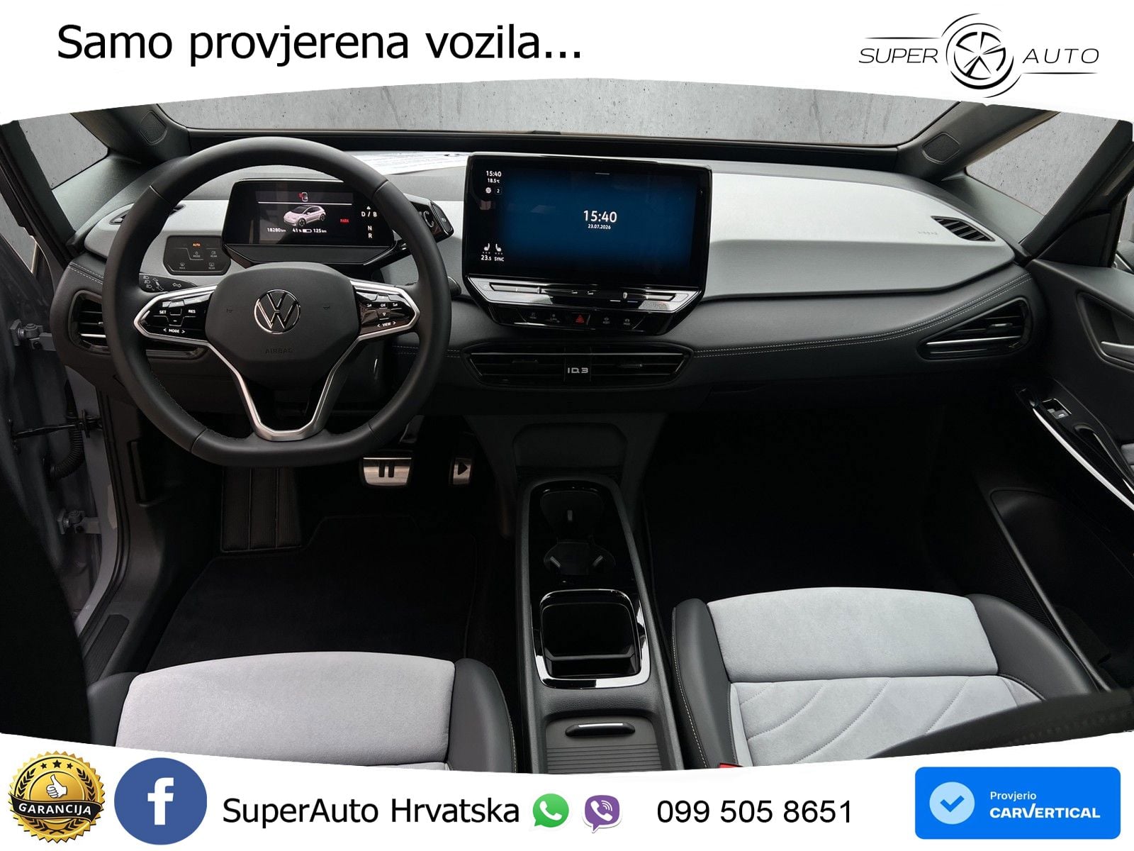 Volkswagen ID.3 Pro 62 kWh (204 KS) LED+GR SJED+ACC